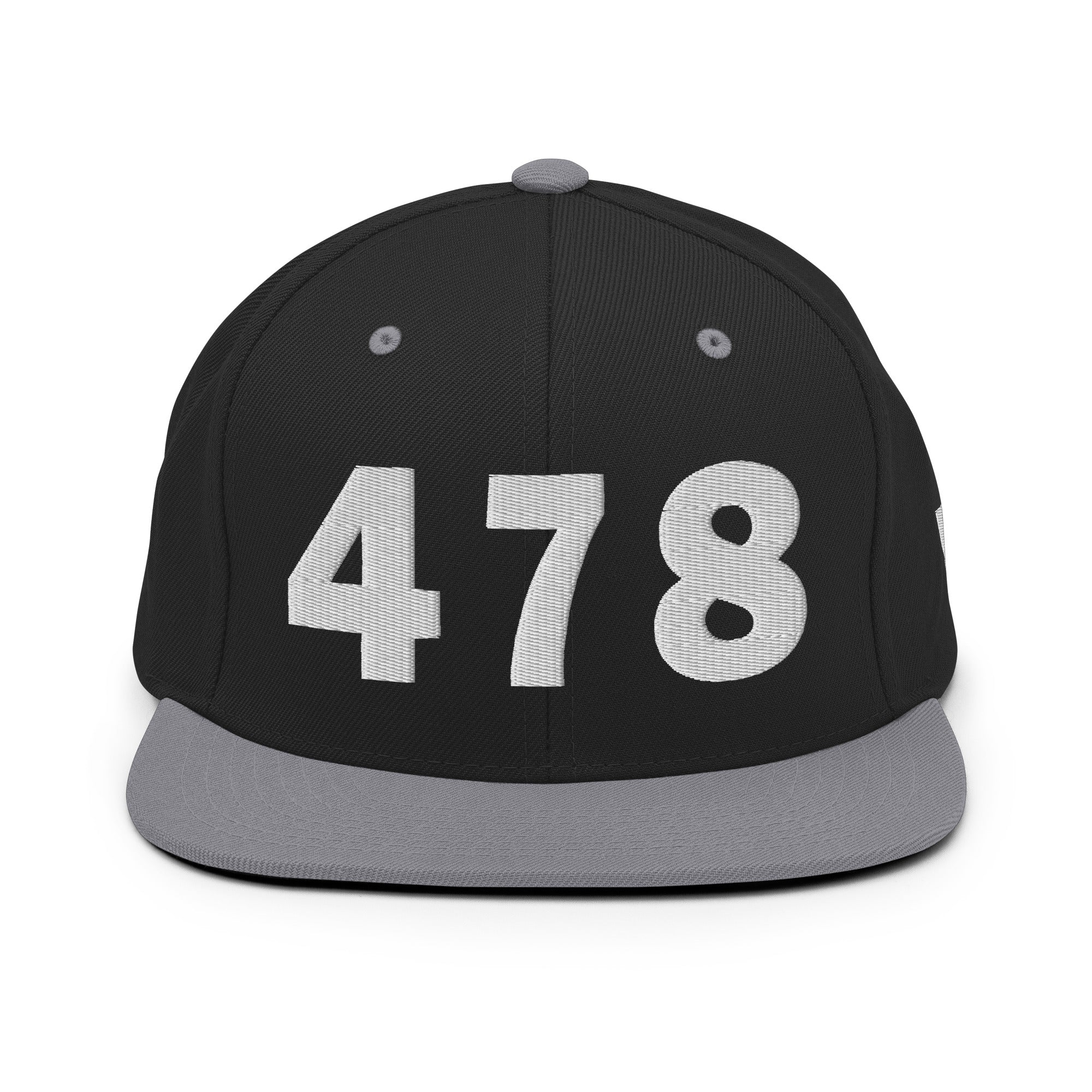 478 Area Code Snapback Hat