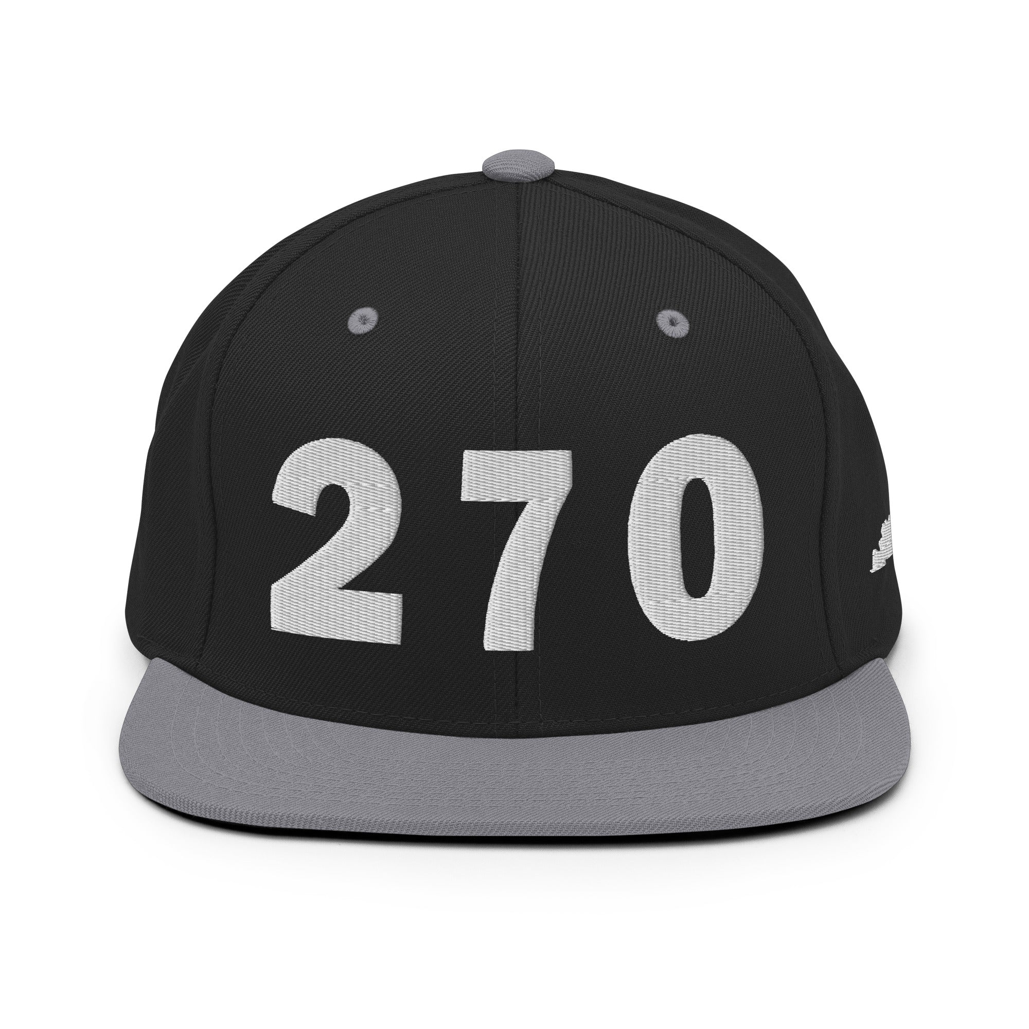 270 Area Code Snapback Hat