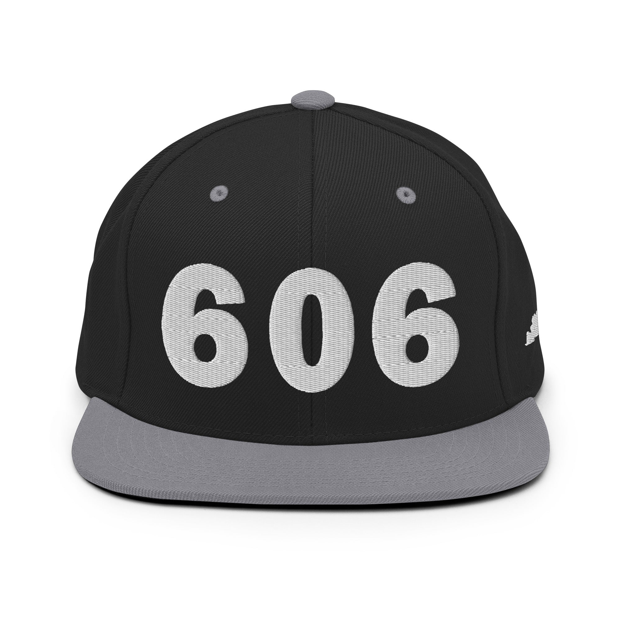 606 Area Code Snapback Hat