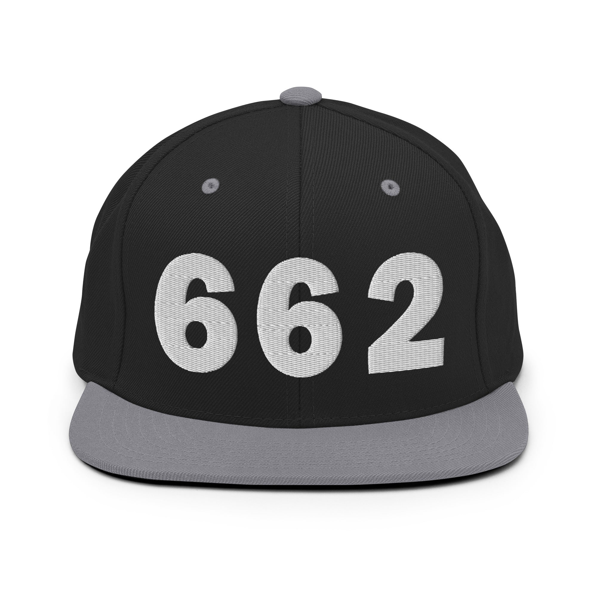 662 Area Code Snapback Hat