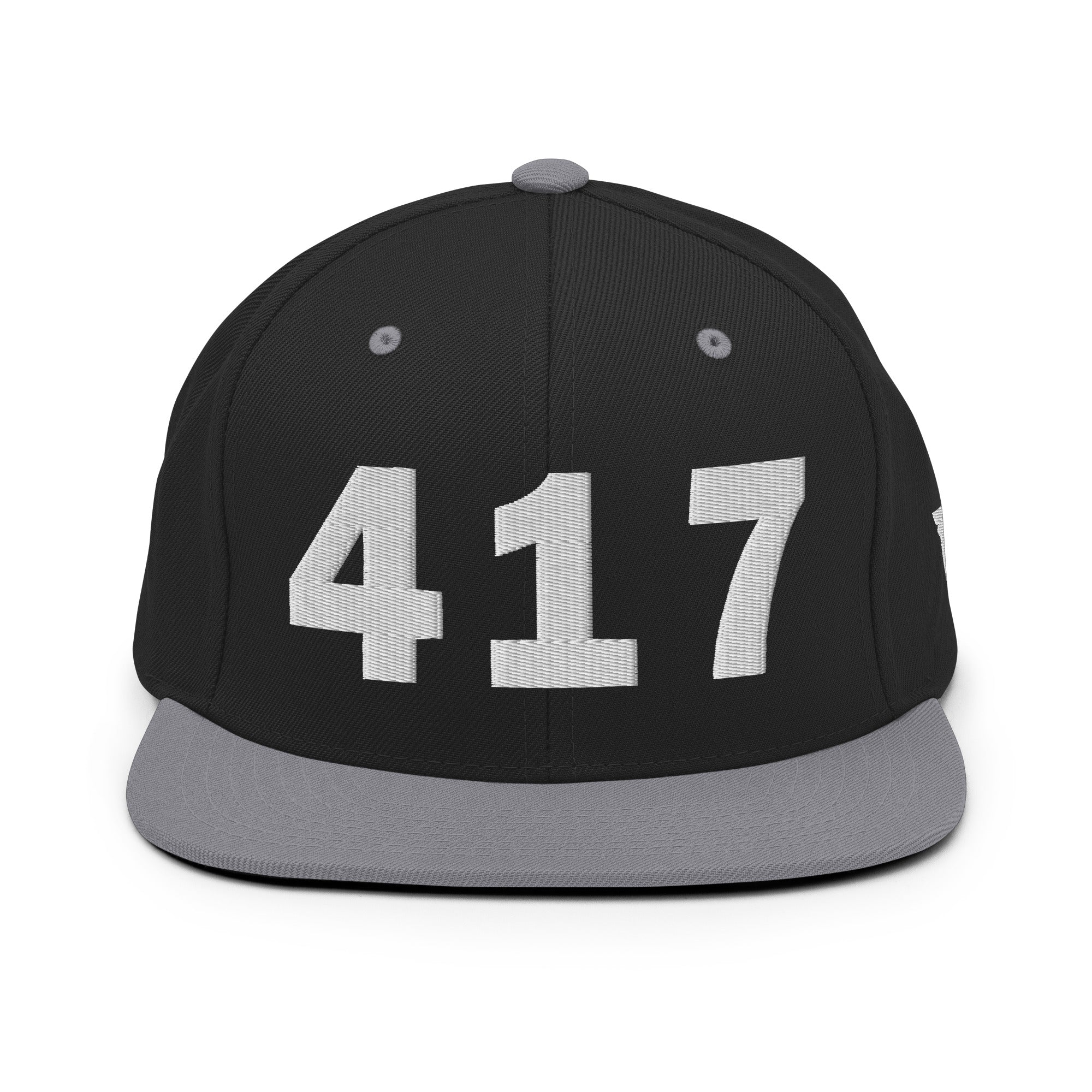 417 Area Code Snapback Hat