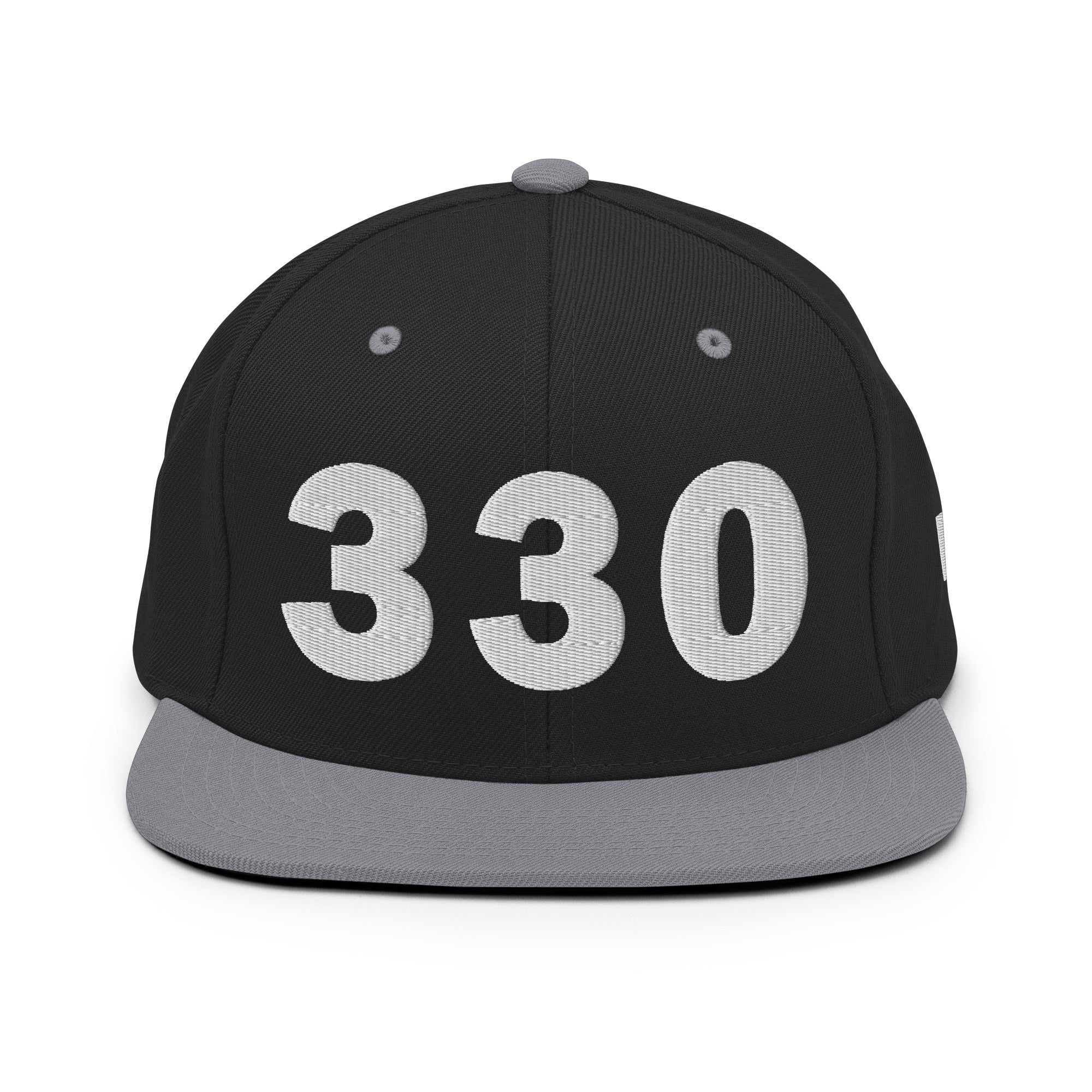 330 Area Code Snapback Hat