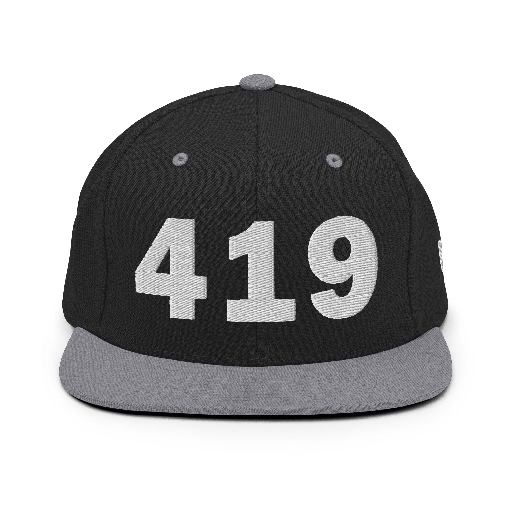 419 Area Code Snapback Hat
