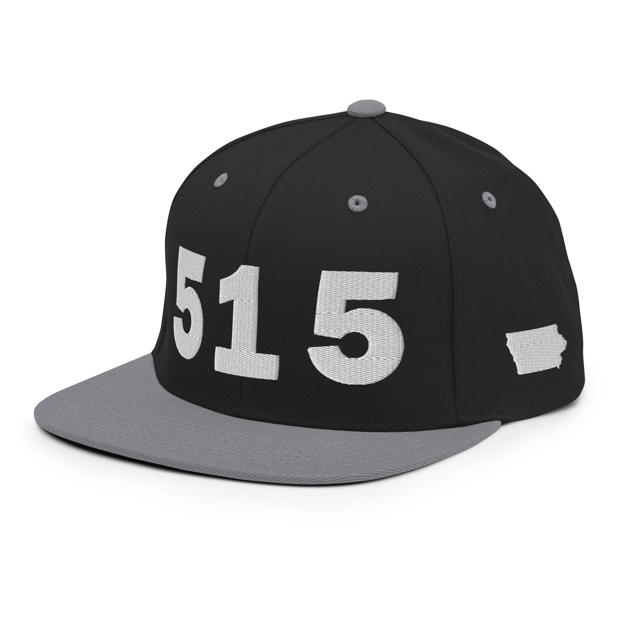 515 Area Code Snapback Hat