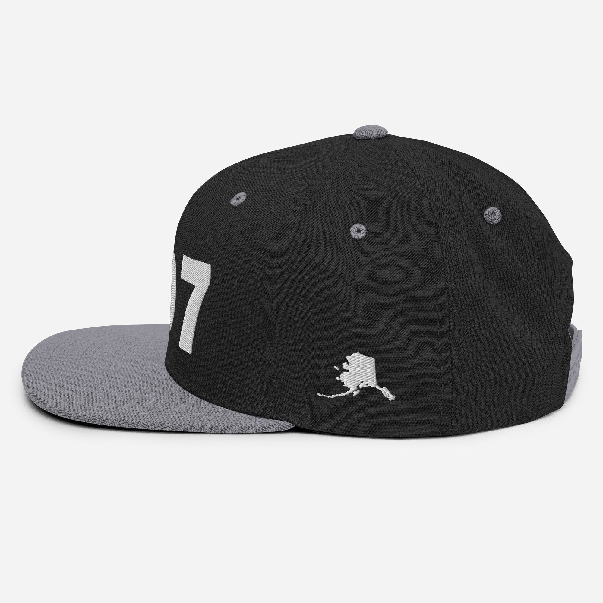 907 Area Code Snapback Hat