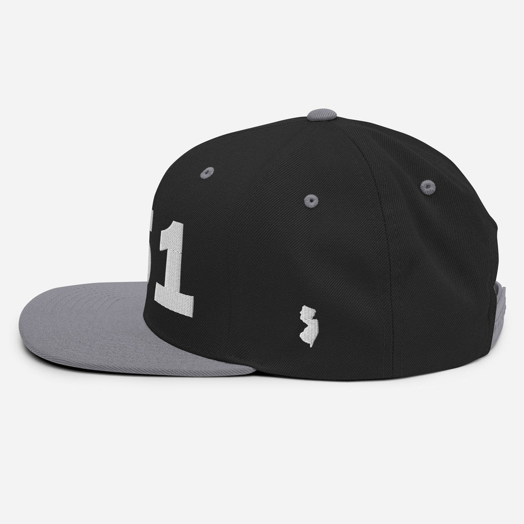 551 Area Code Snapback Hat
