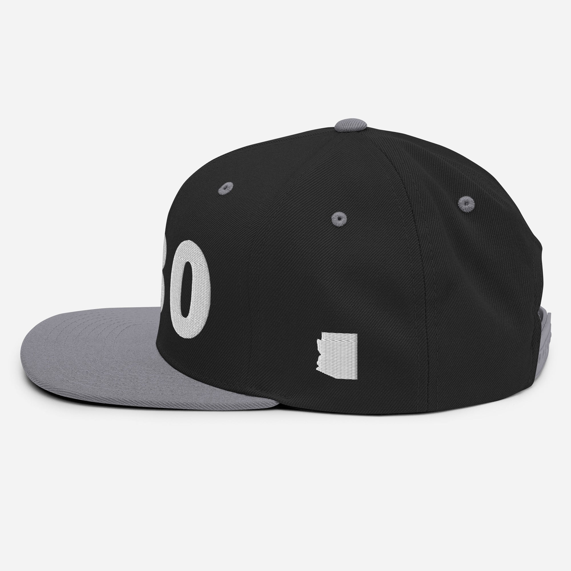 480 Area Code Snapback Hat