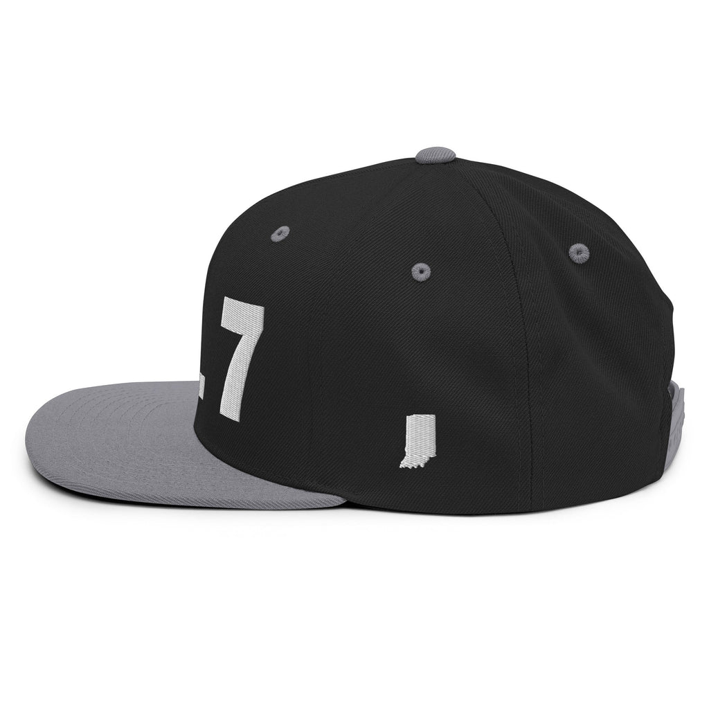 317 Area Code Snapback Hat