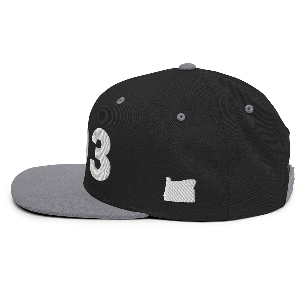 503 Area Code Snapback Hat
