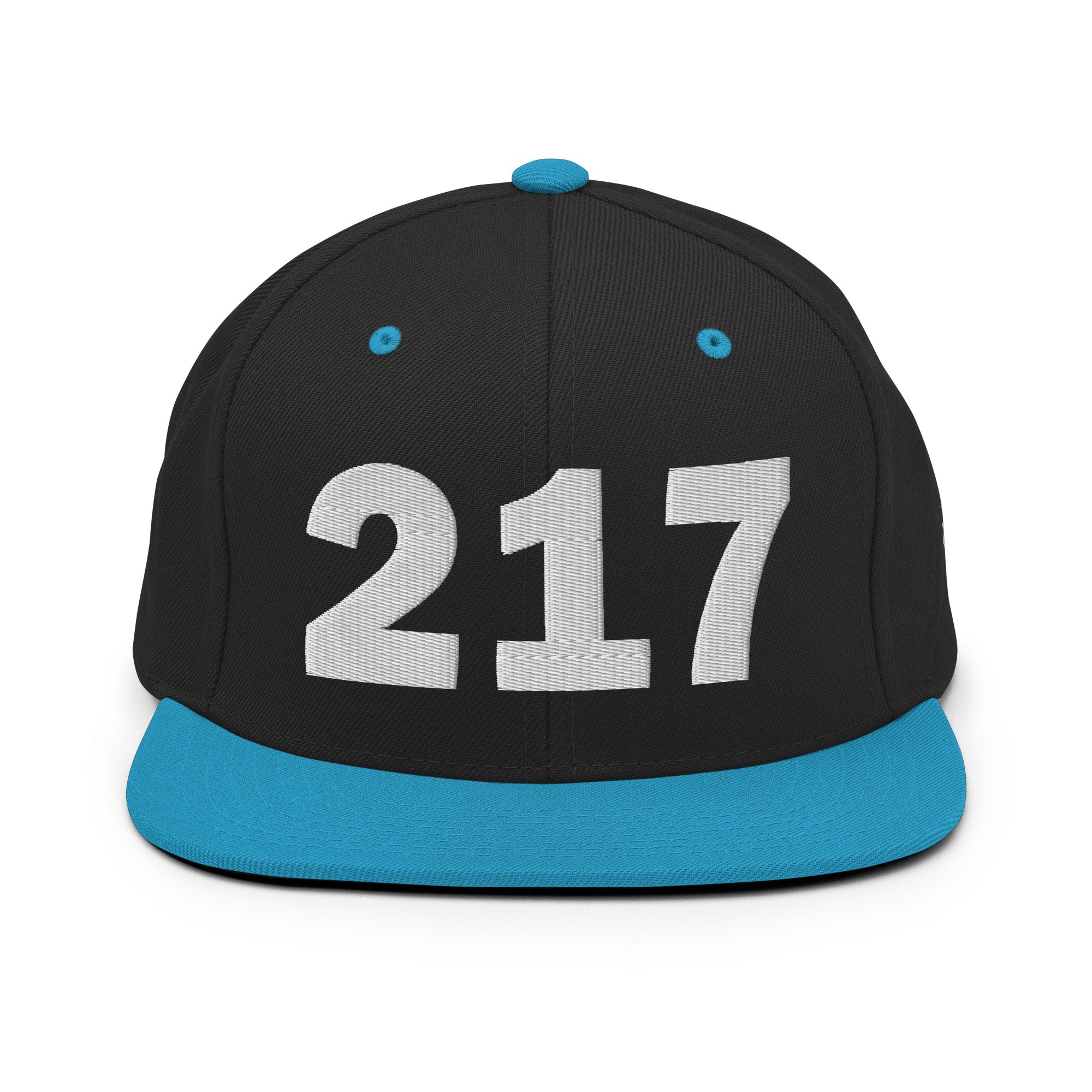 217 Area Code Snapback Hat