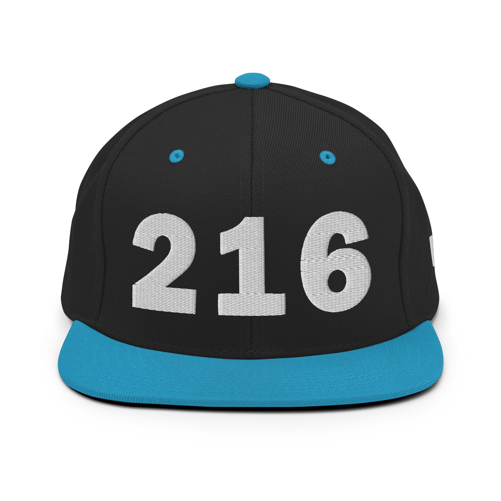 216 Area Code Snapback Hat