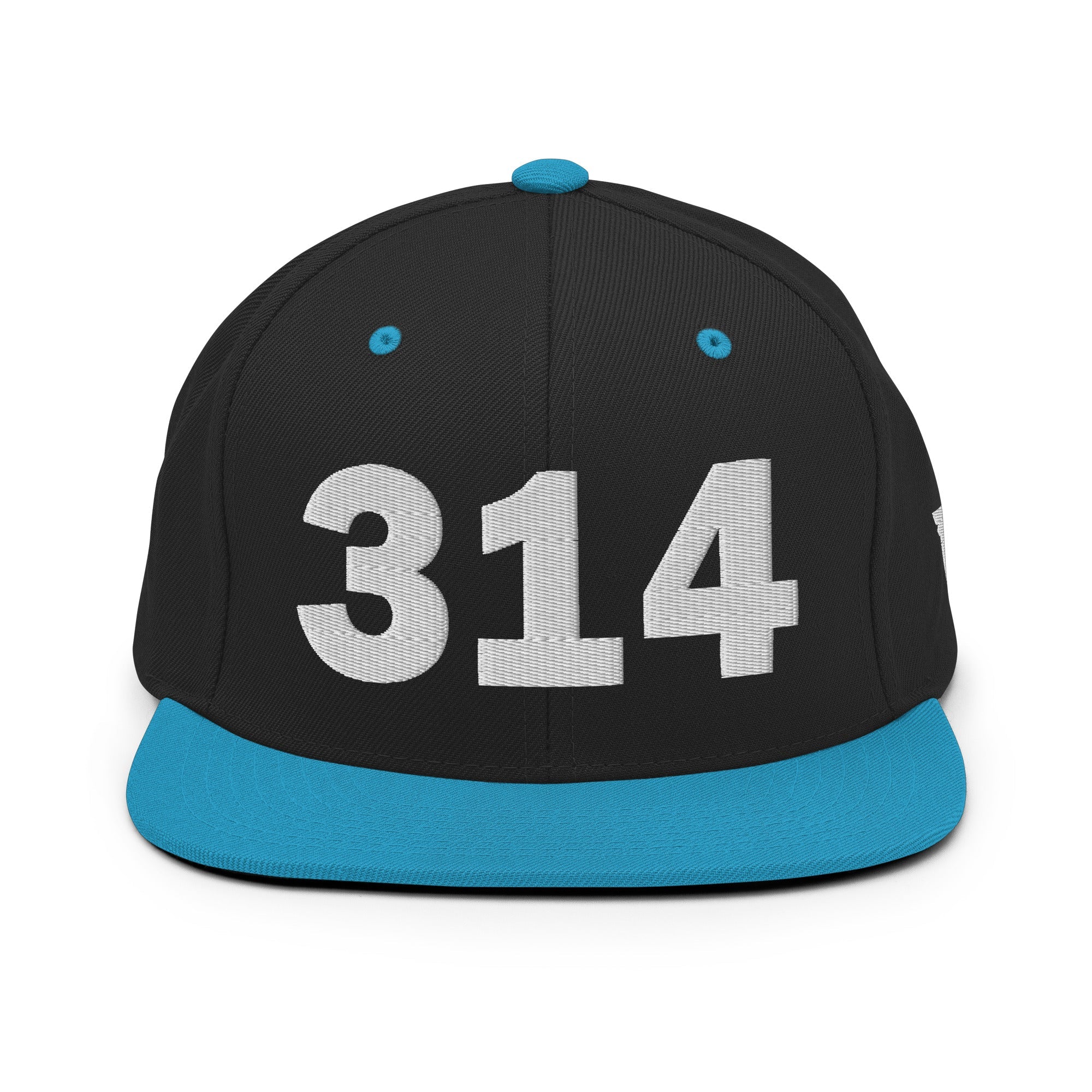 314 Area Code Snapback Hat