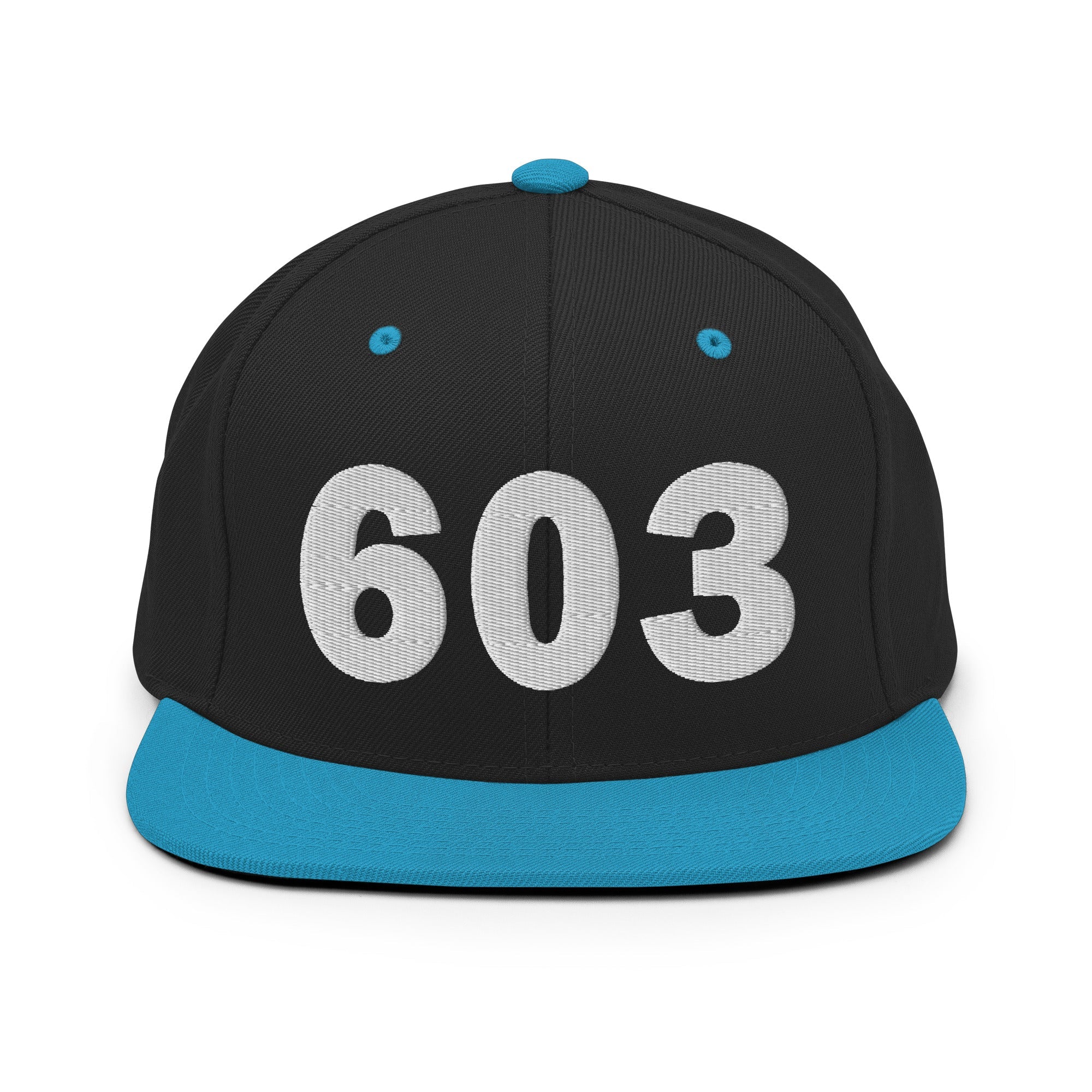 603 Area Code Snapback Hat