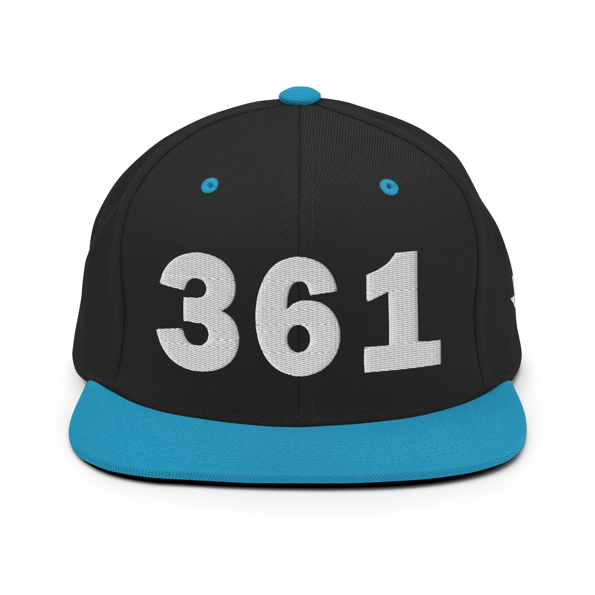 361 Area Code Snapback Hat