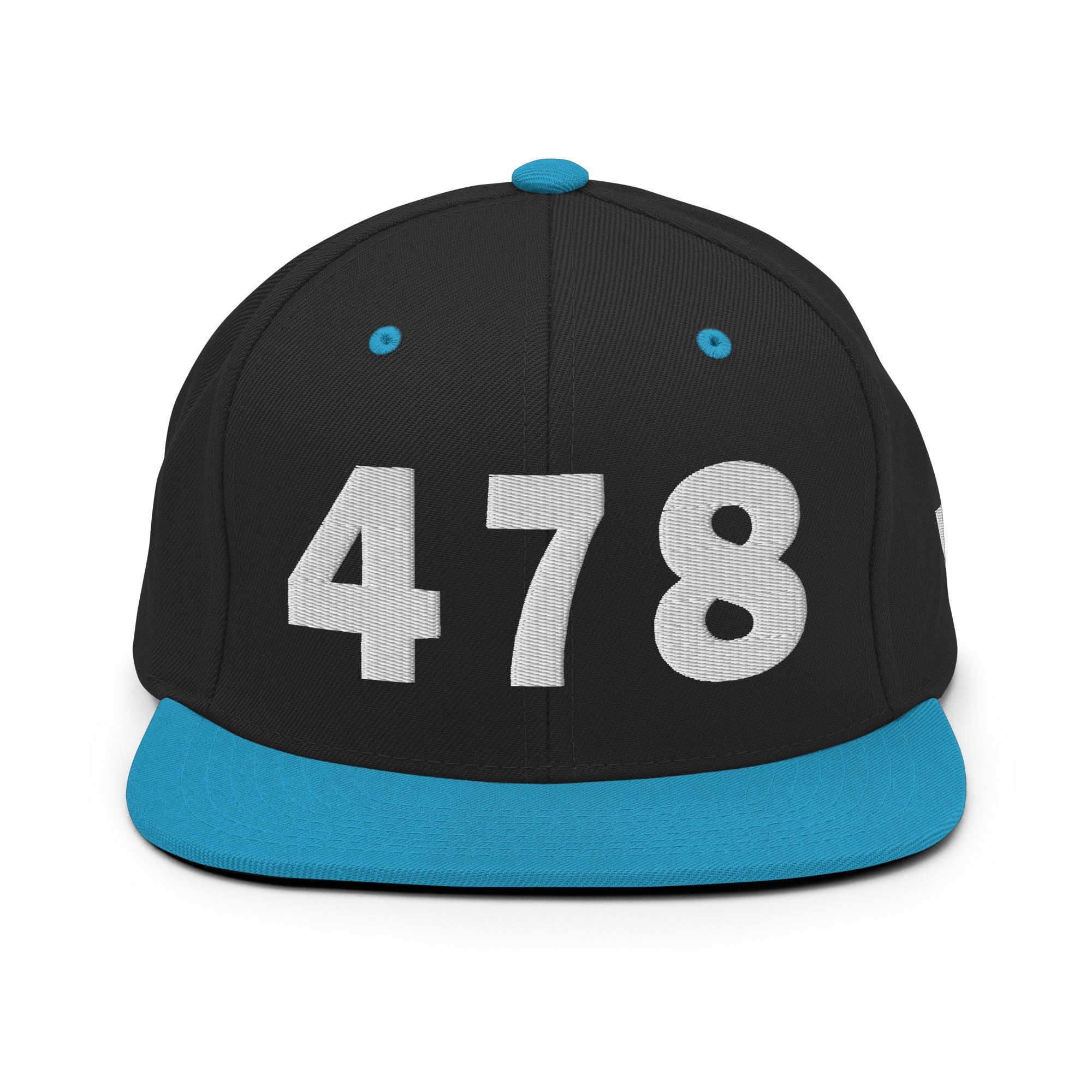 478 Area Code Snapback Hat