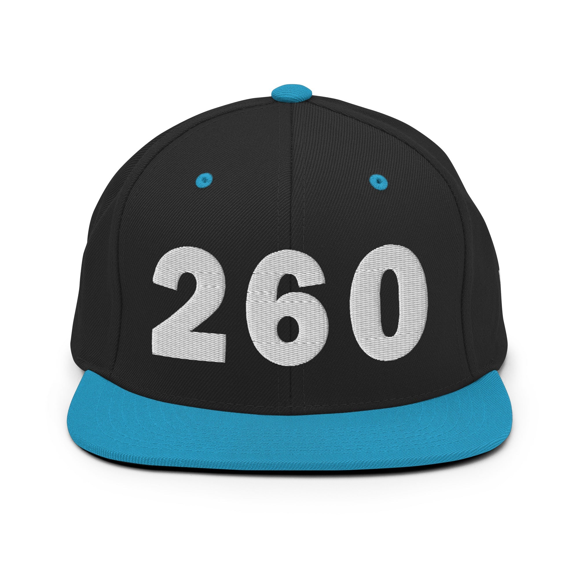 260 Area Code Snapback Hat