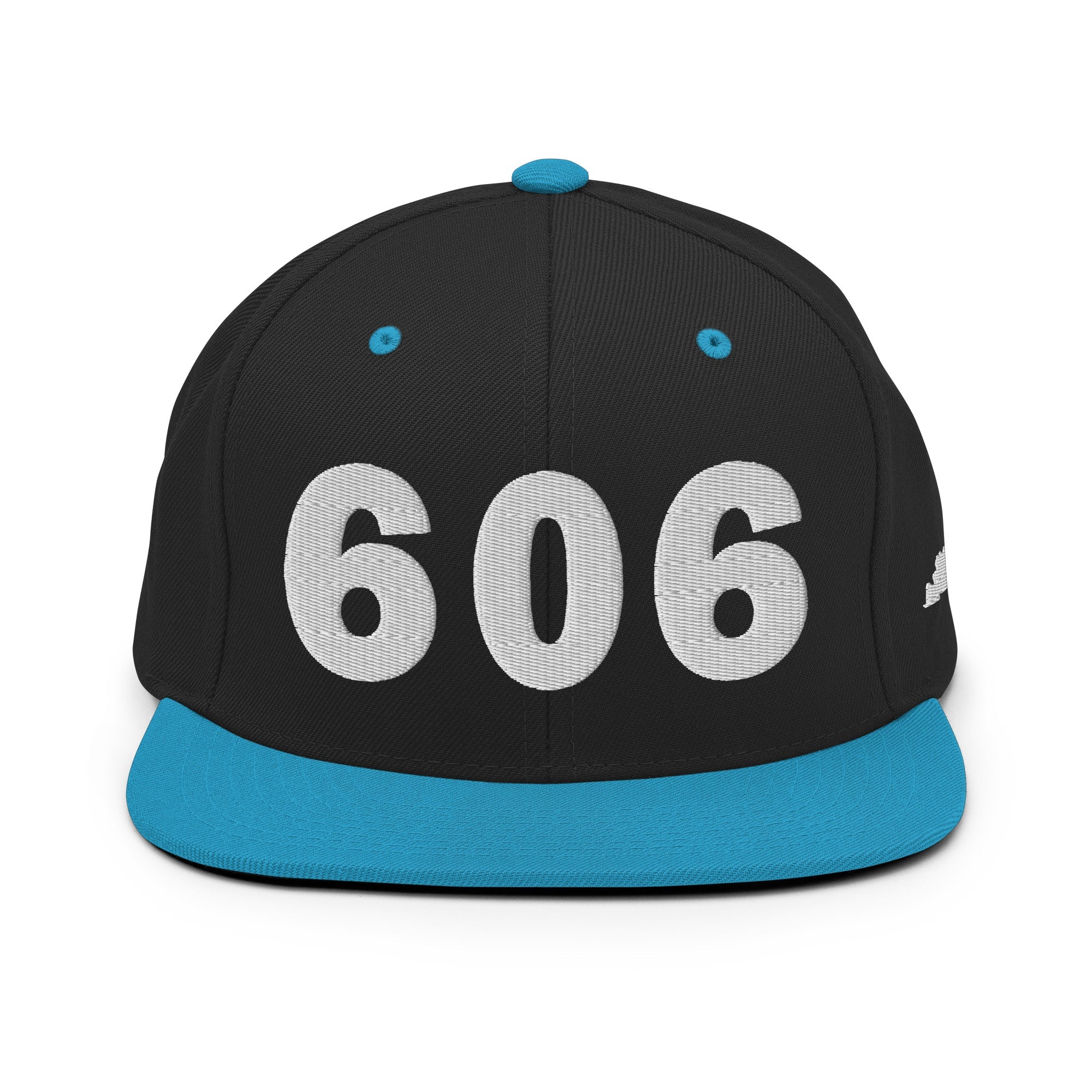 606 Area Code Snapback Hat