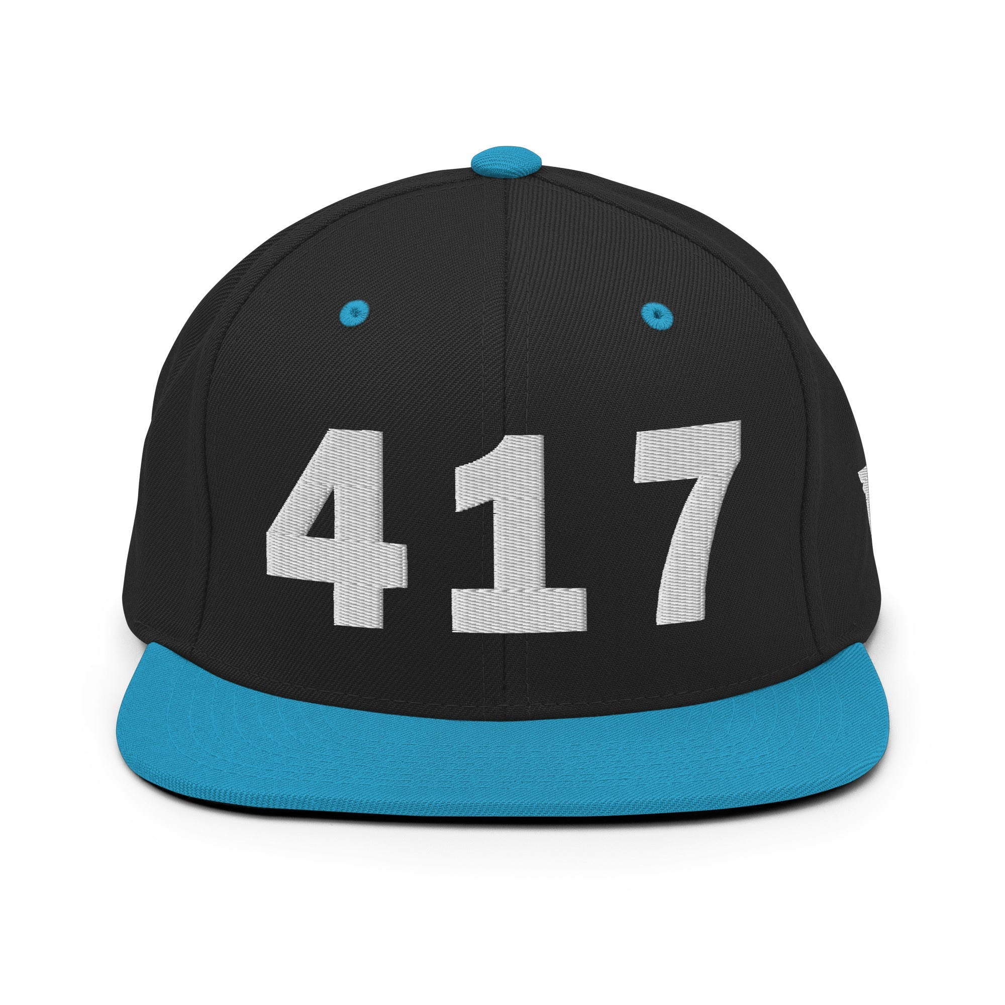 417 Area Code Snapback Hat