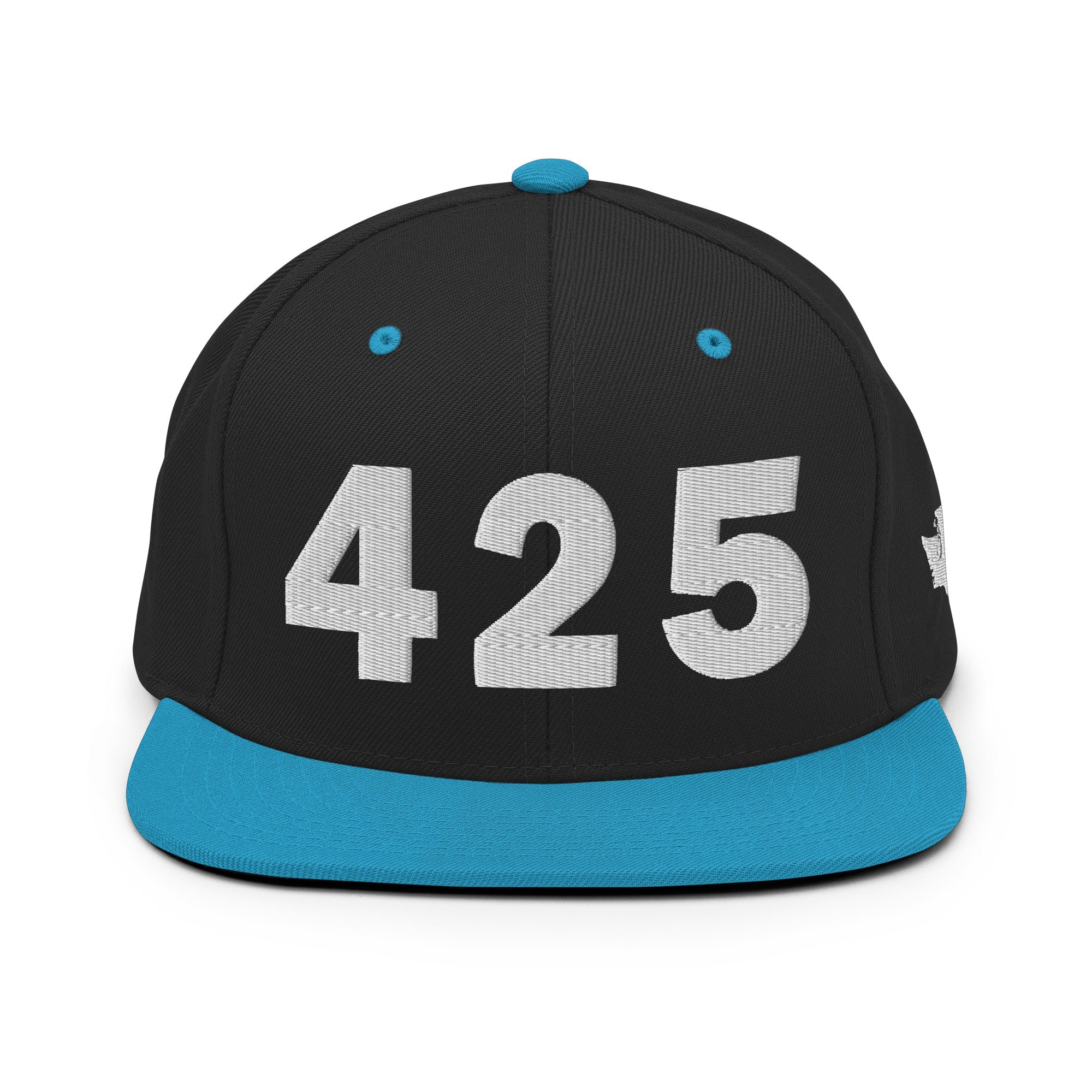 425 Area Code Snapback Hat