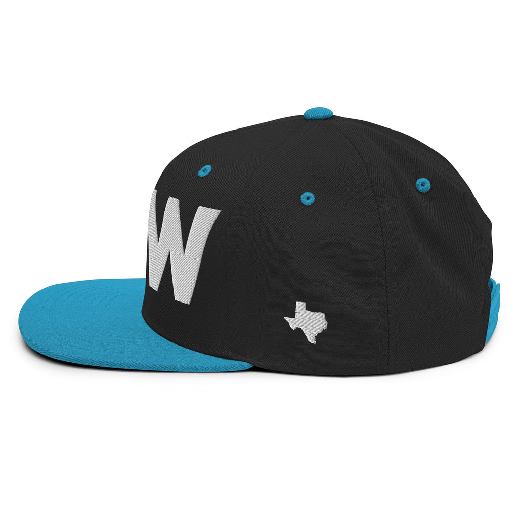 DWF Dallas Fort Worth Texas Snapback Hat