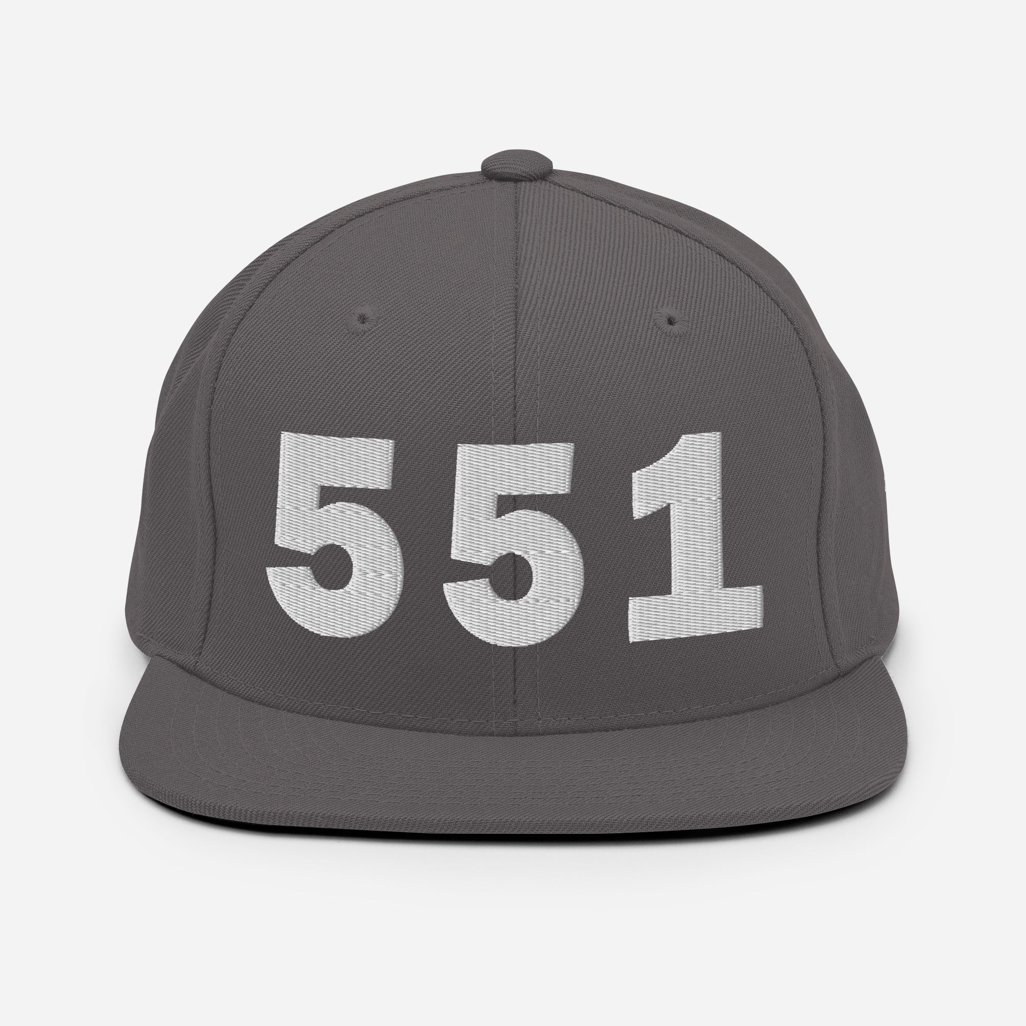 551 Area Code Snapback Hat