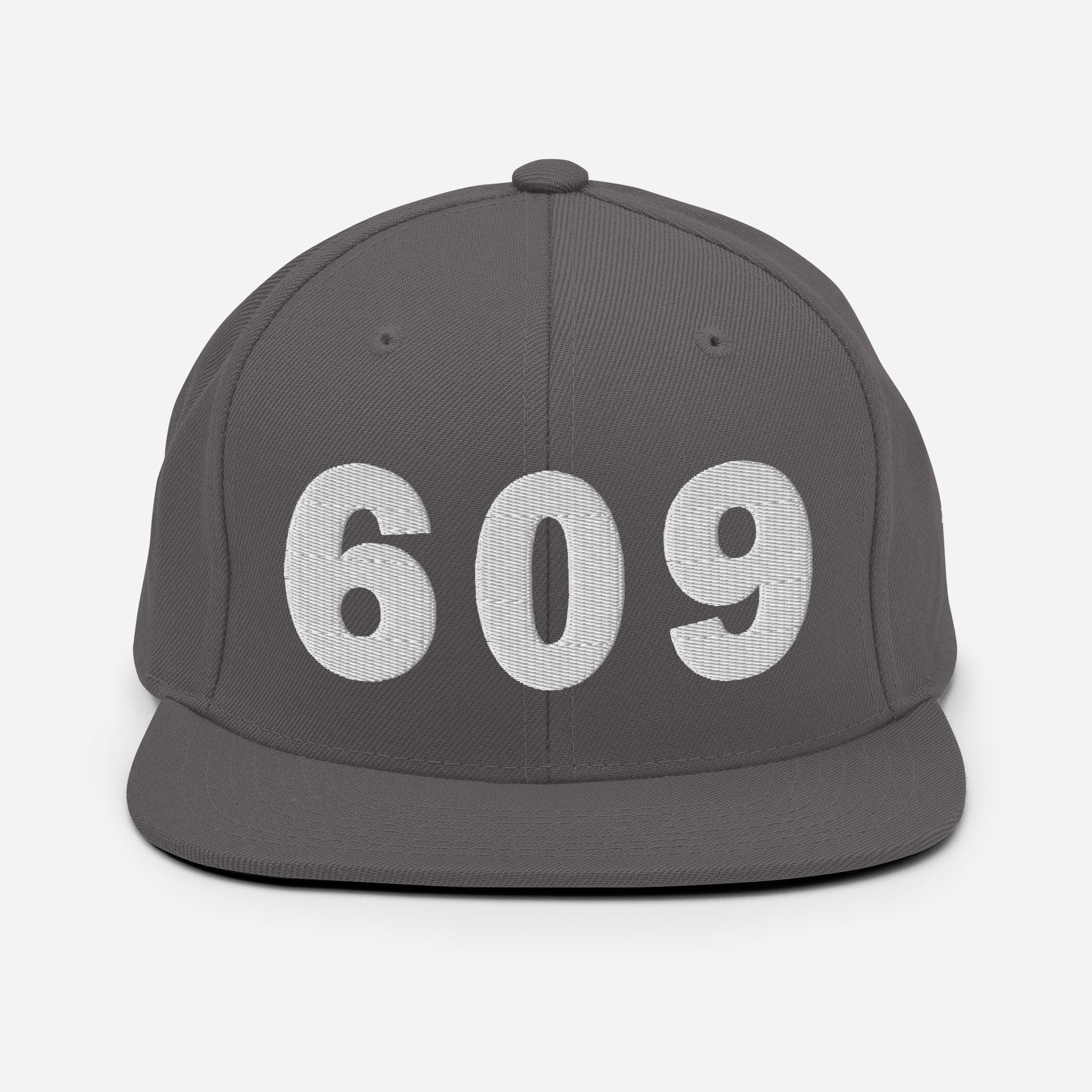 609 Area Code Snapback Hat