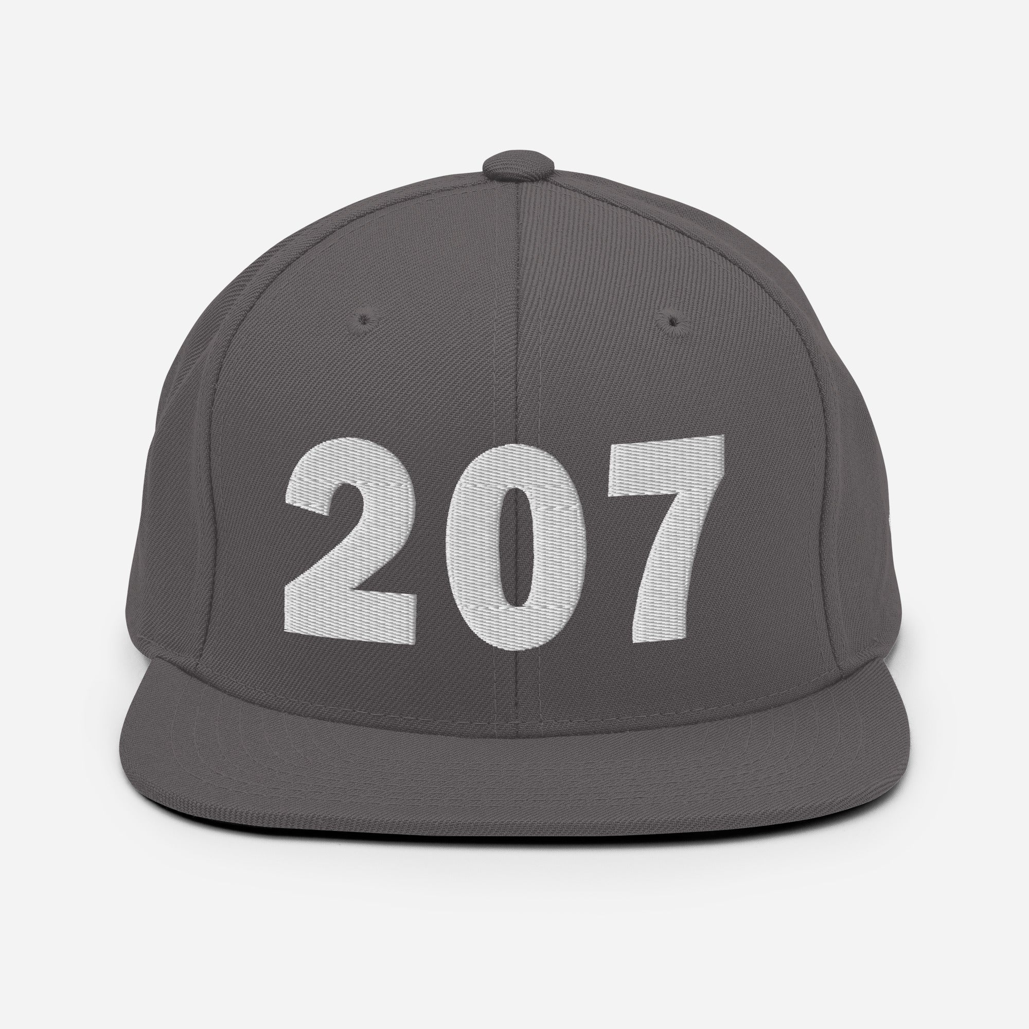 207 Area Code Snapback Hat
