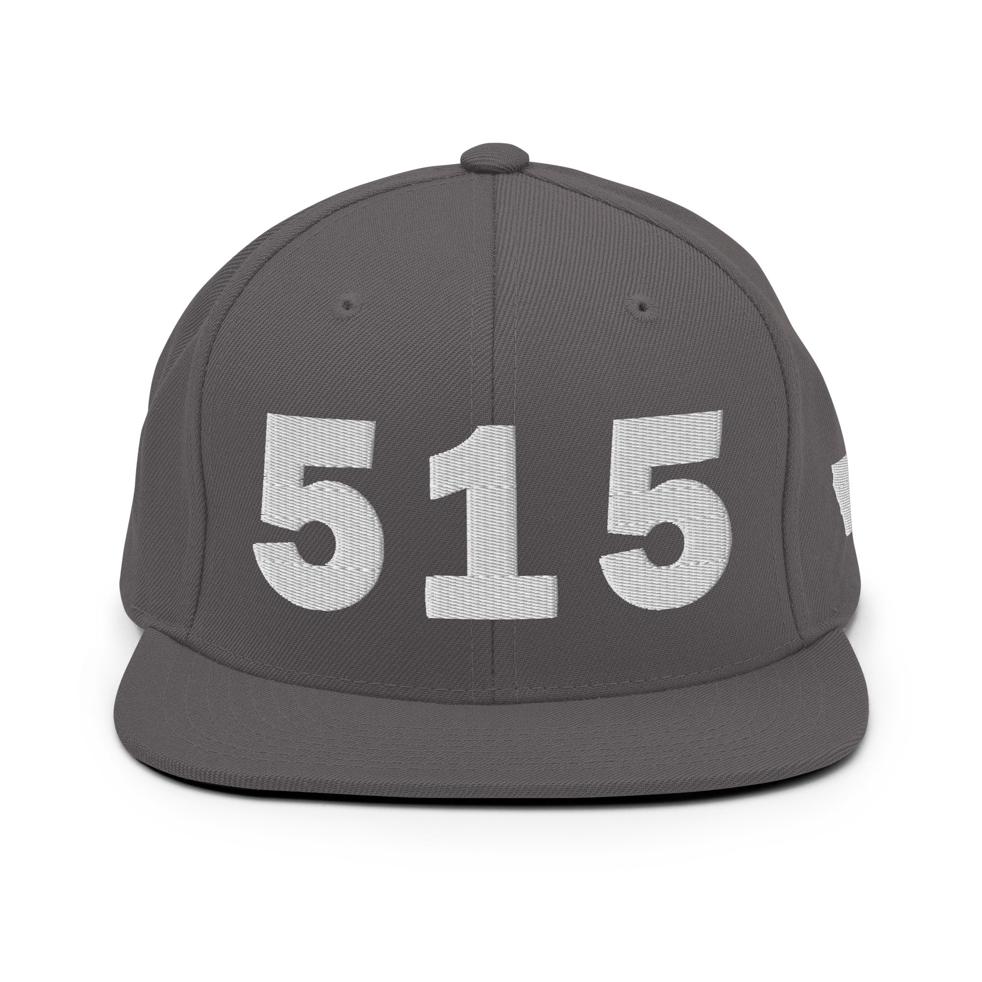 515 Area Code Snapback Hat