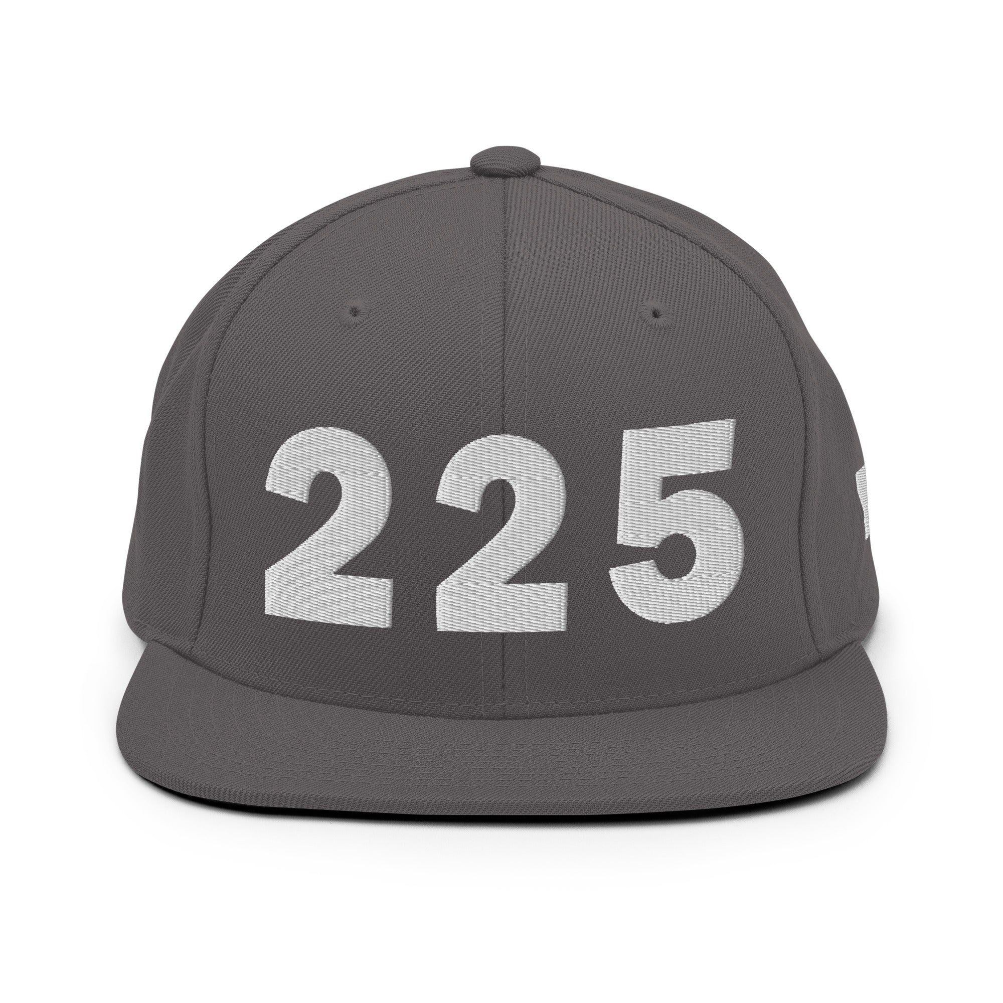 225 Area Code Snapback Hat