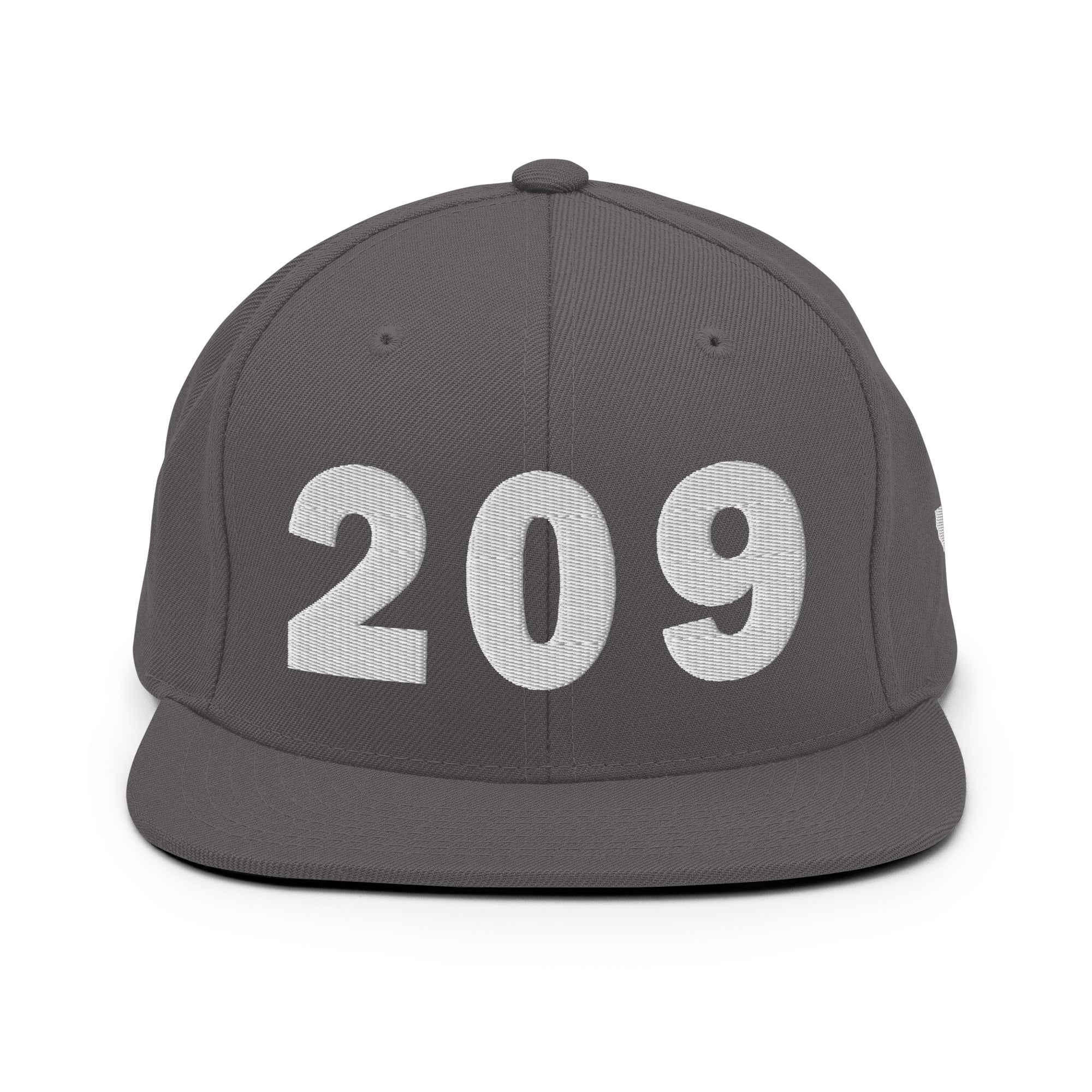 209 Area Code Snapback Hat