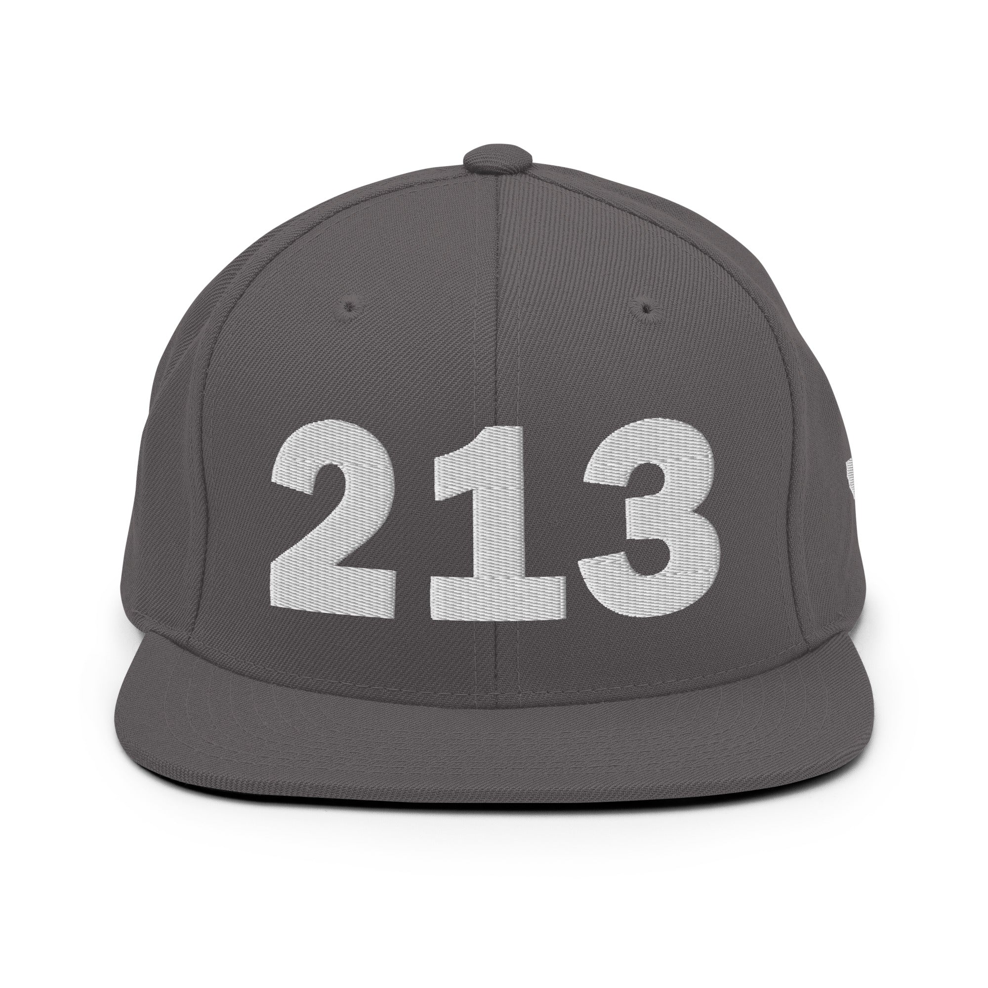 213 Area Code Snapback Hat