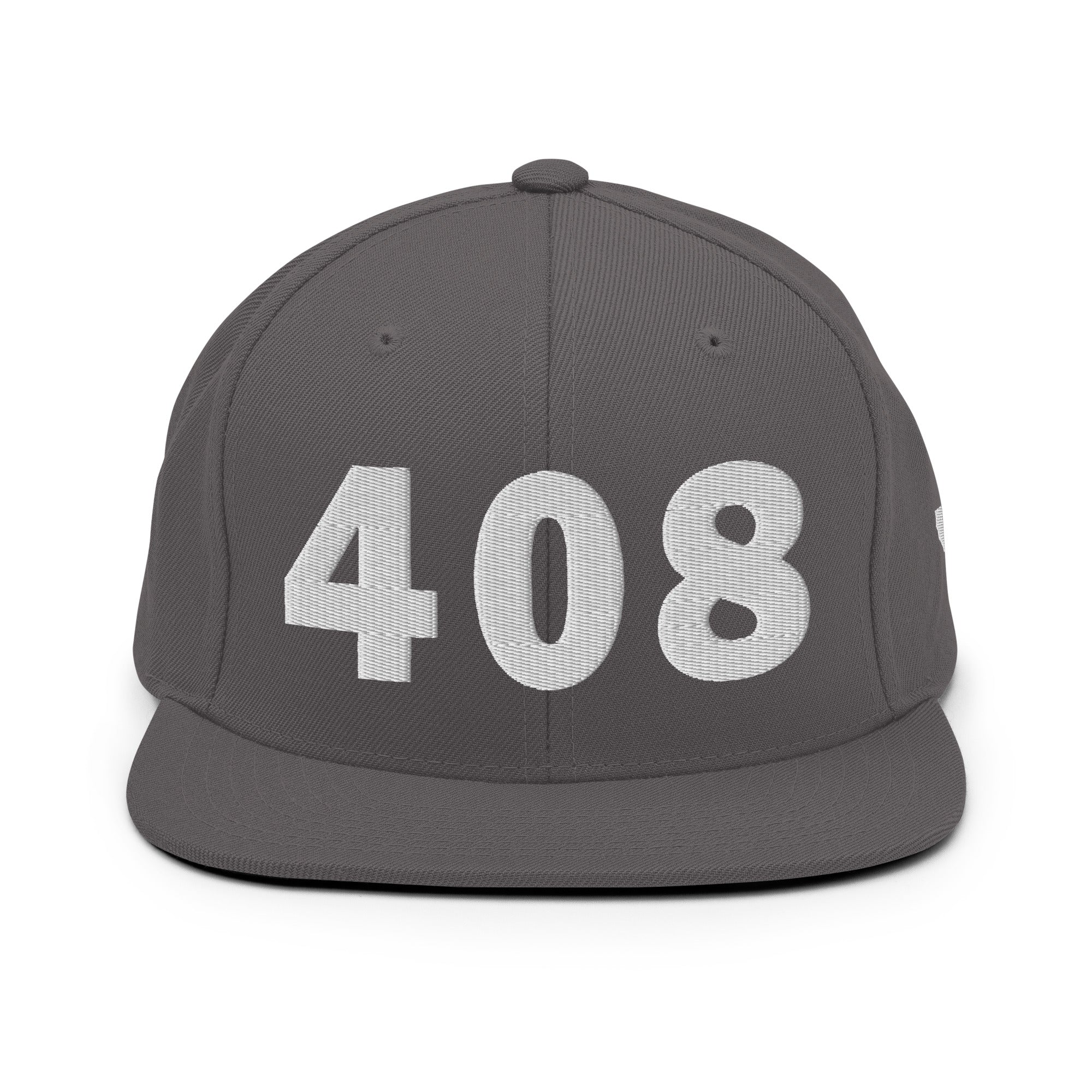 408 Area Code Snapback Hat