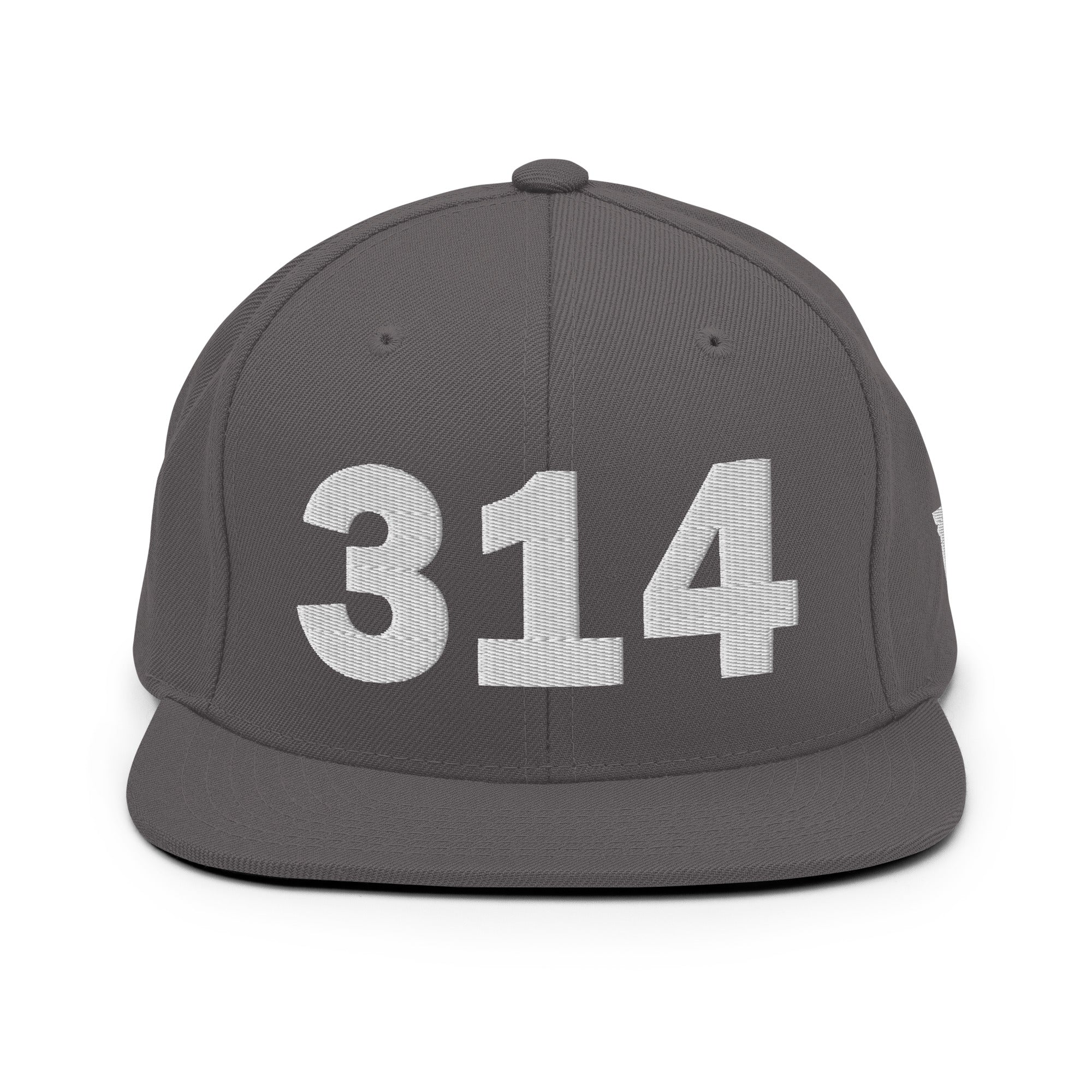 314 Area Code Snapback Hat