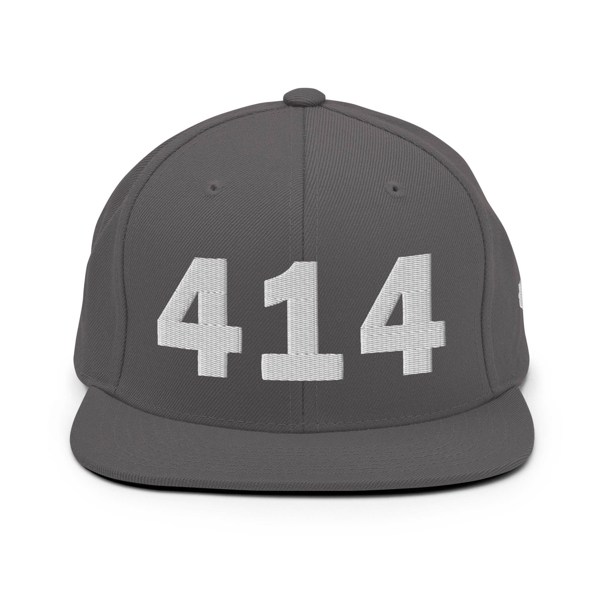 414 Area Code Snapback Hat