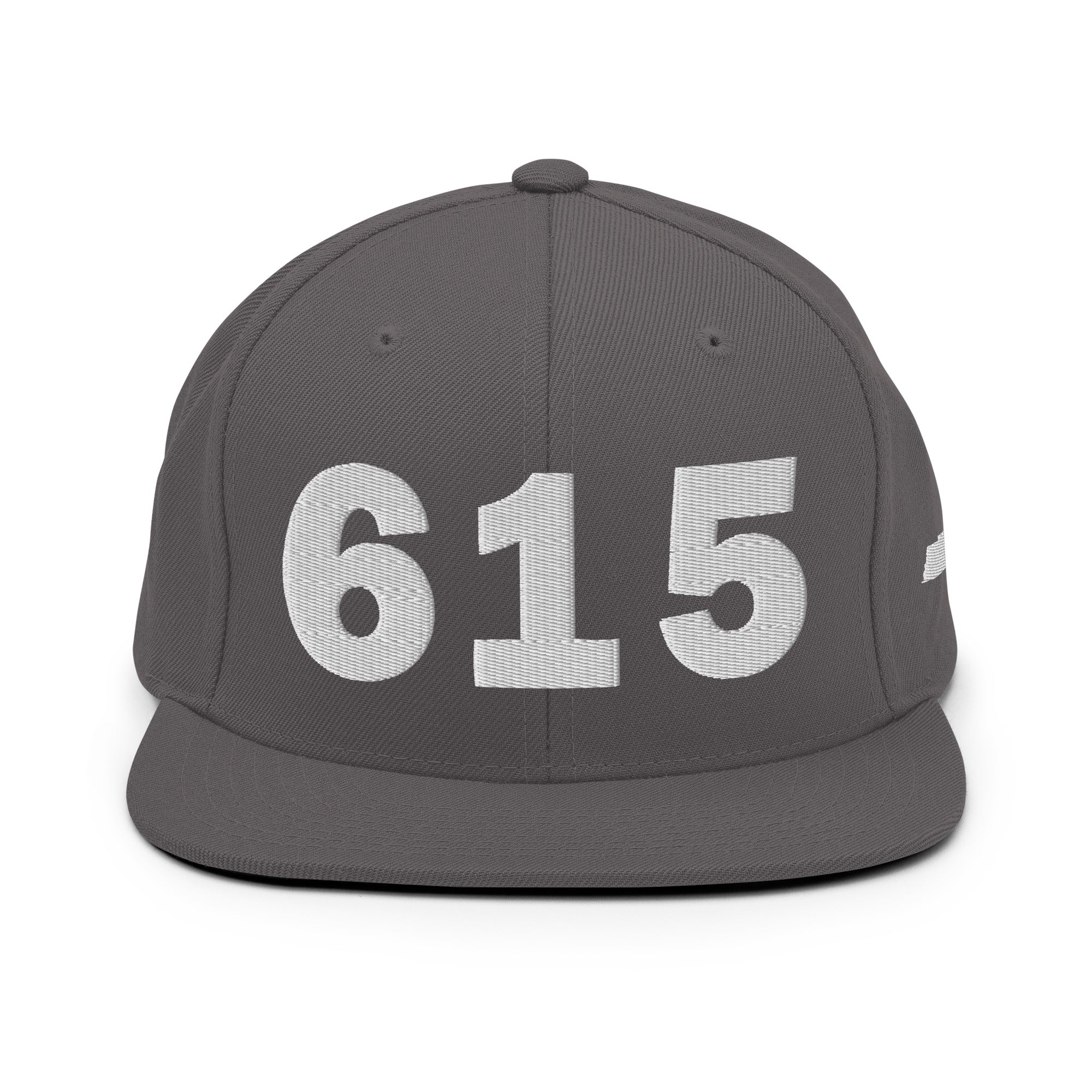 615 Area Code Snapback Hat