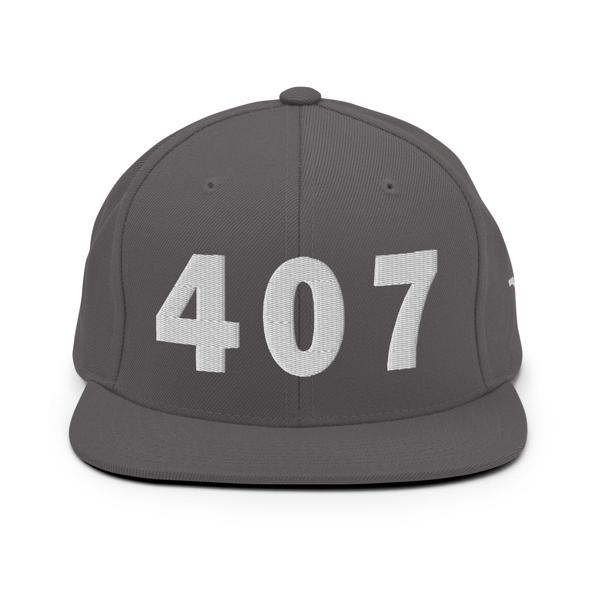 407 Area Code Snapback Hat