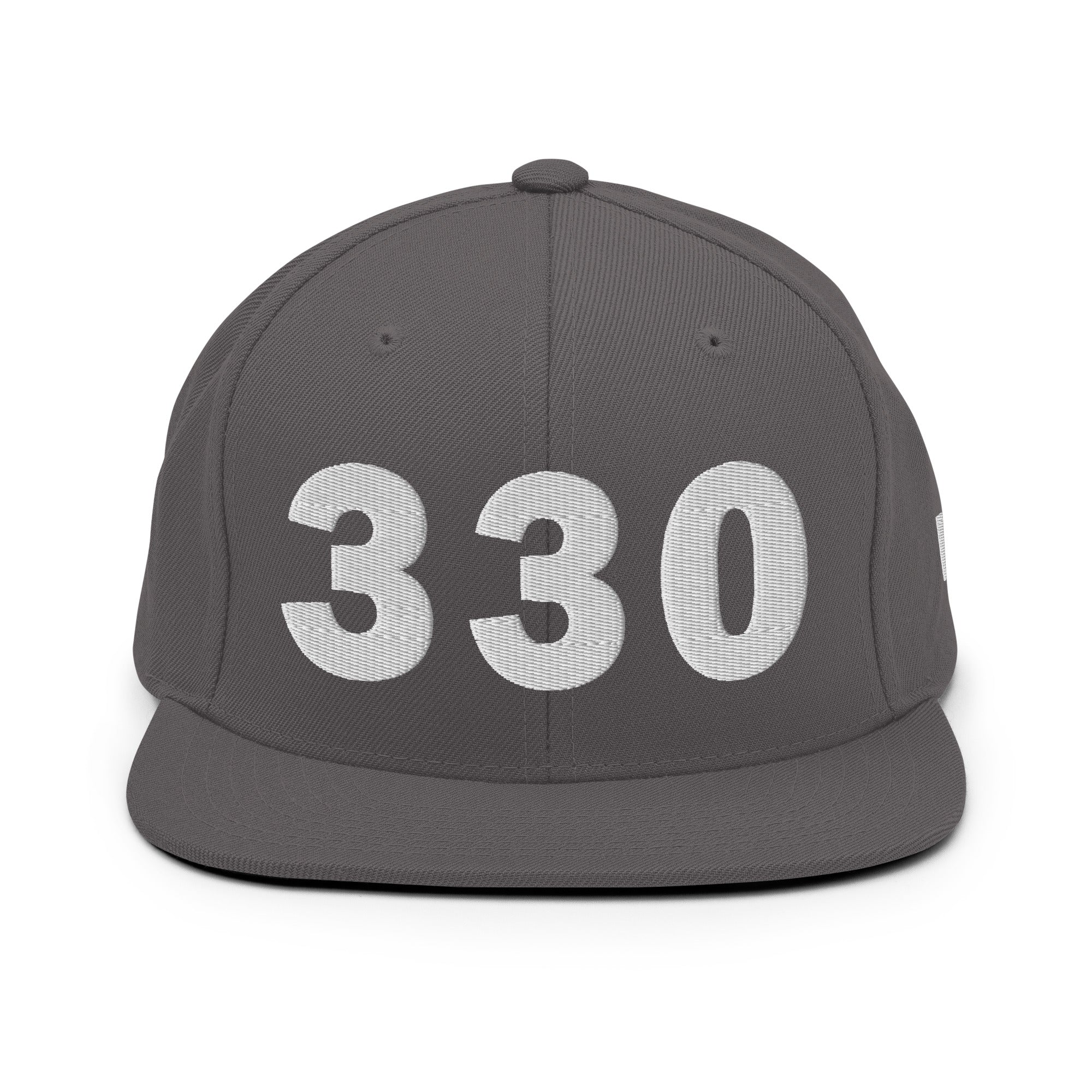 330 Area Code Snapback Hat