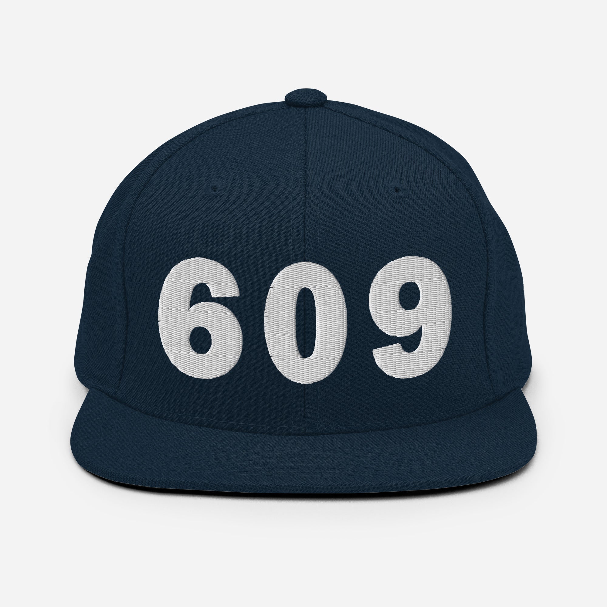609 Area Code Snapback Hat