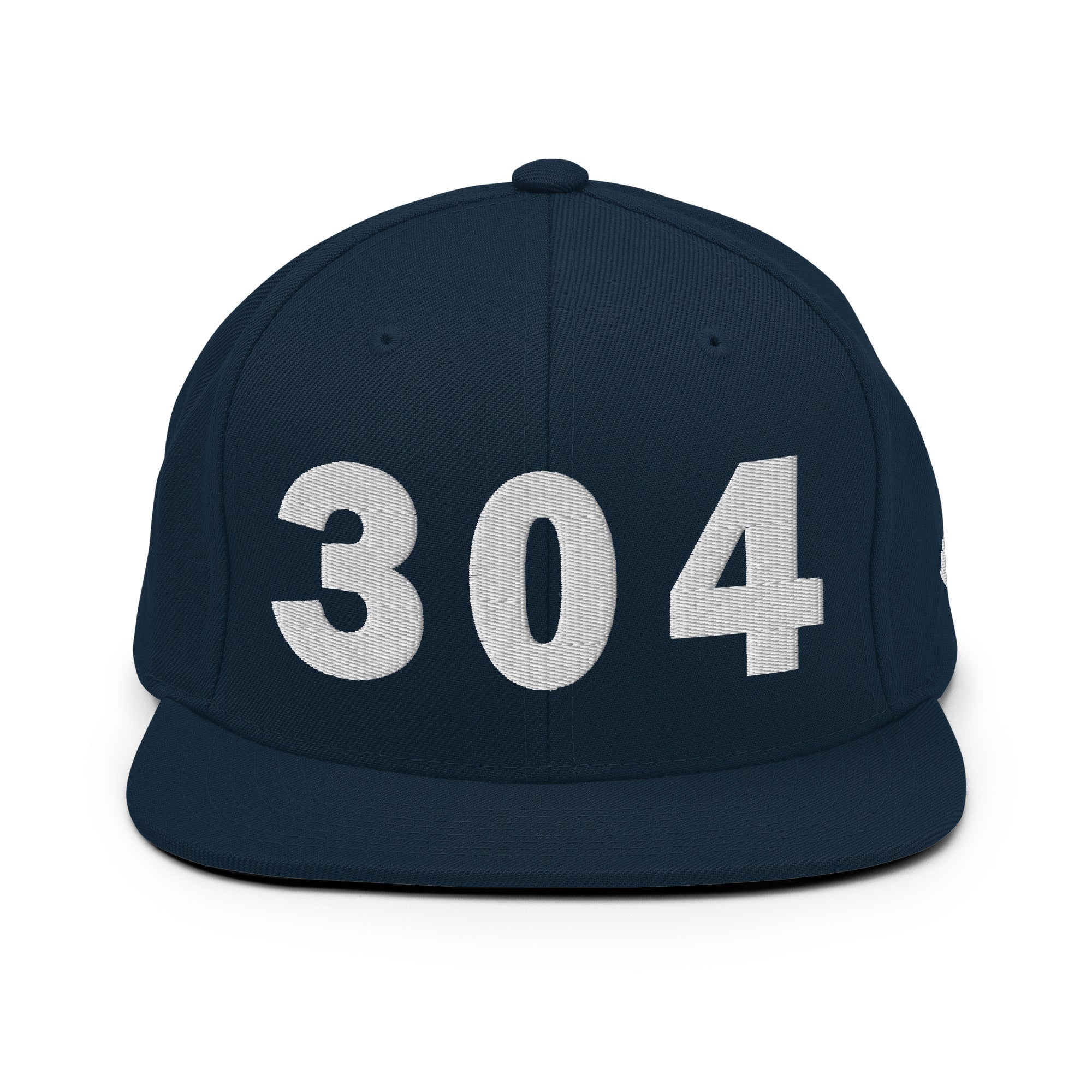 304 Area Code Snapback Hat