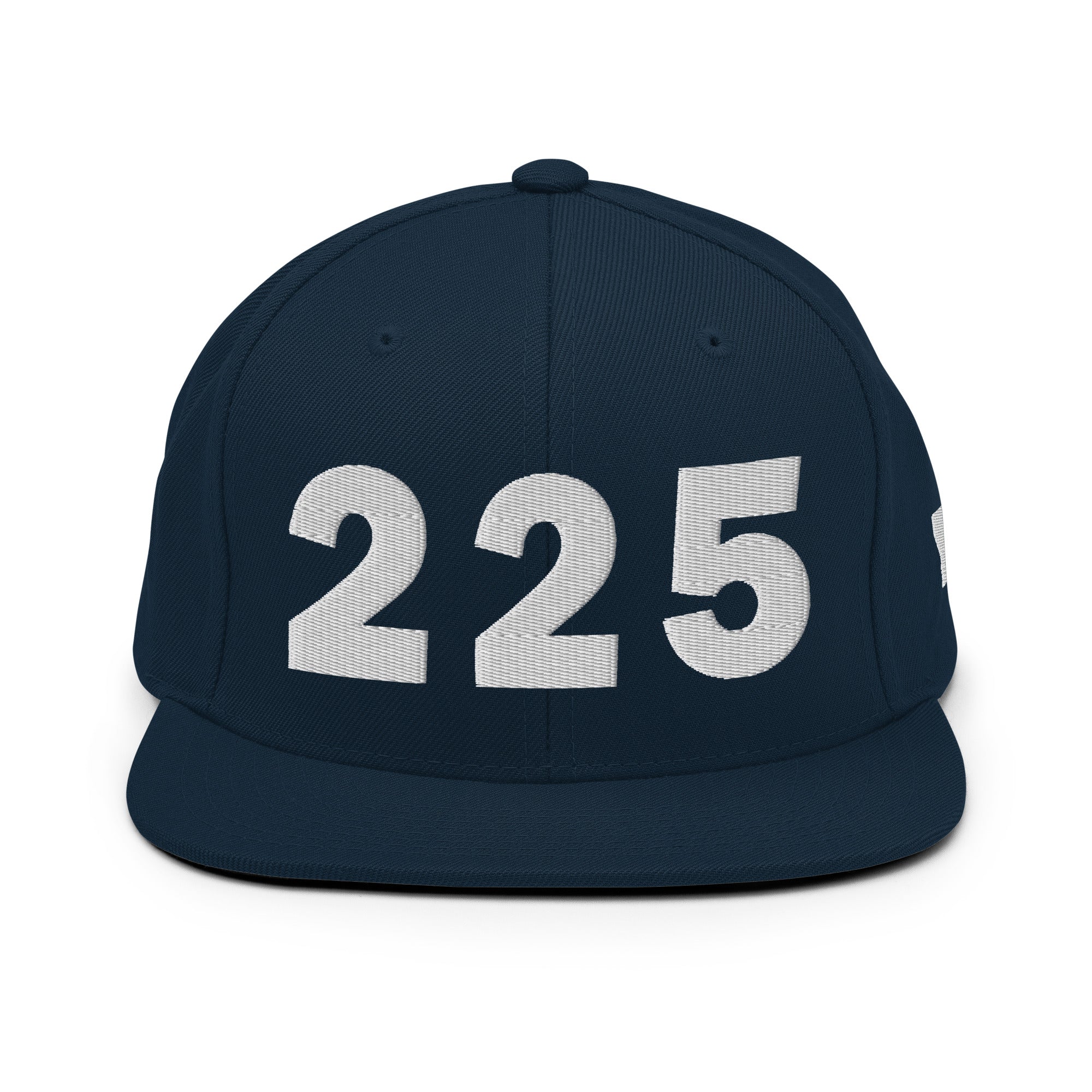 225 Area Code Snapback Hat