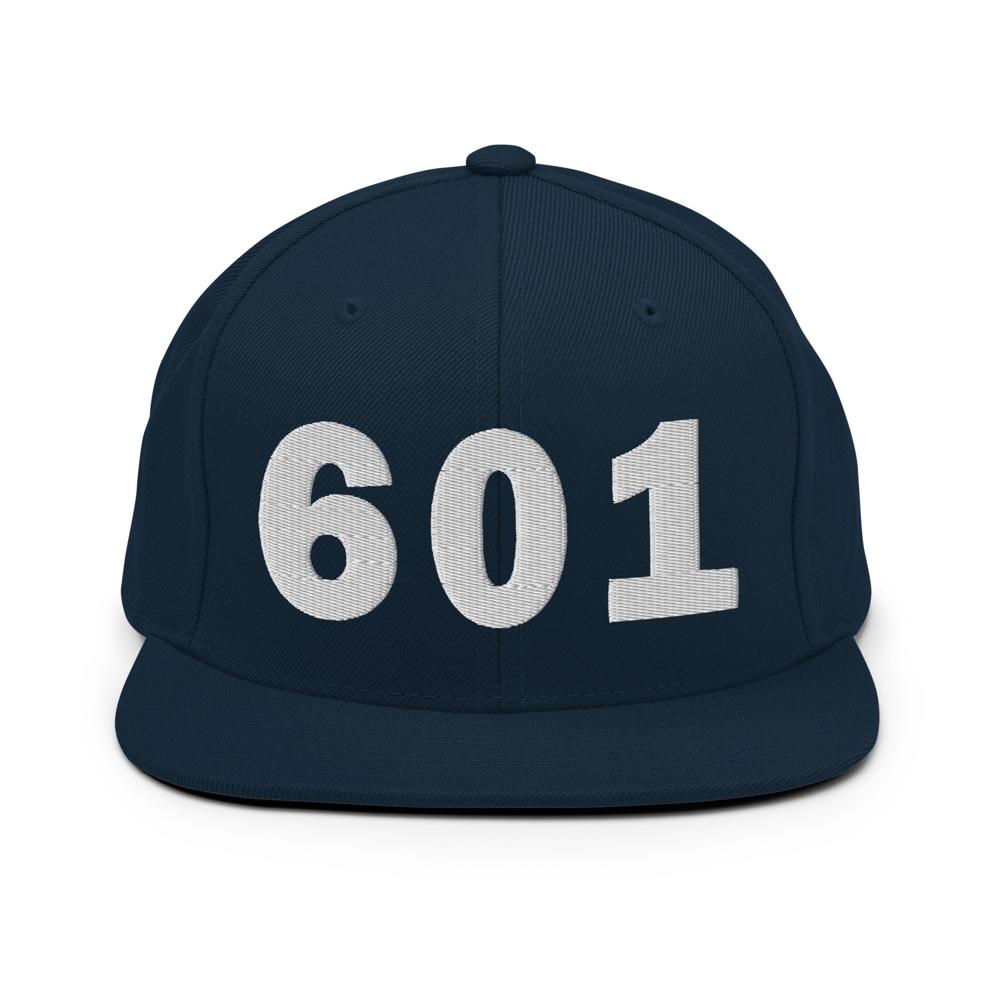 601 Area Code Snapback Hat