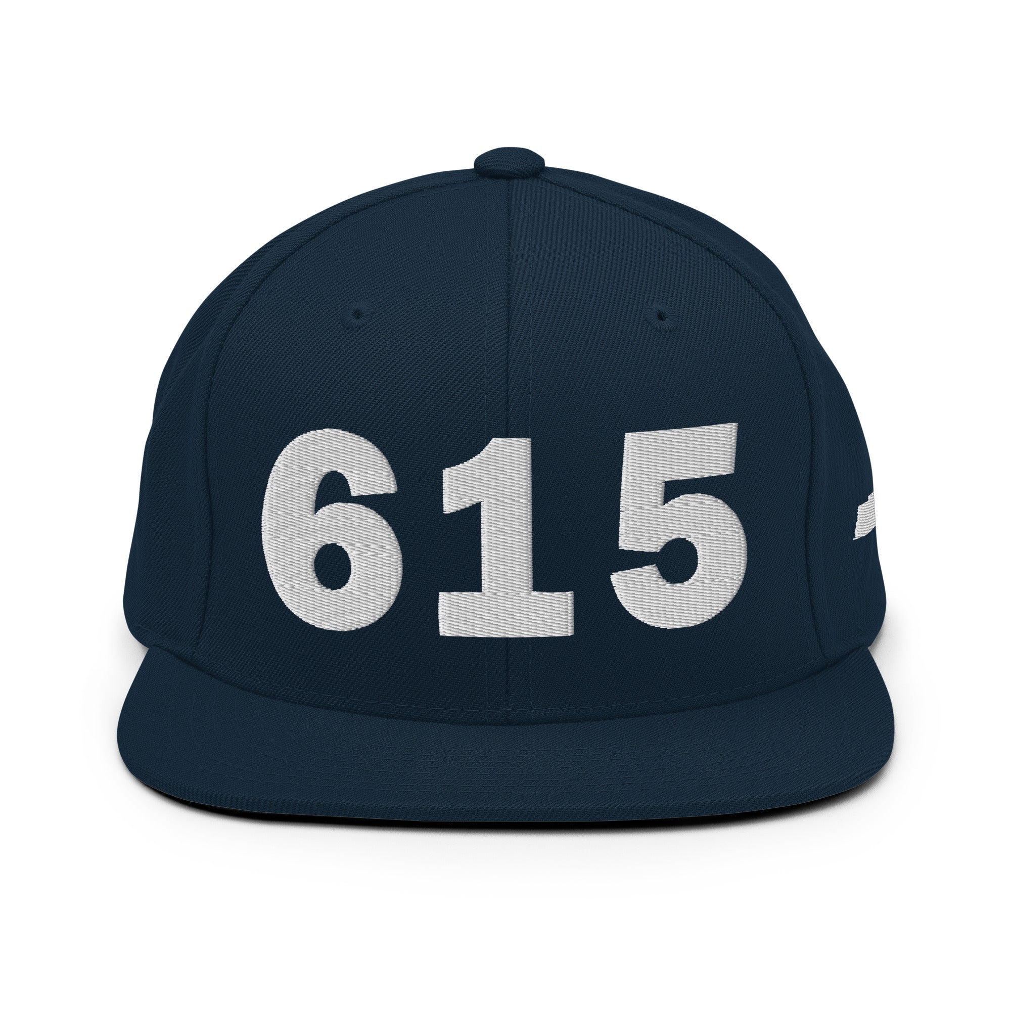 615 Area Code Snapback Hat