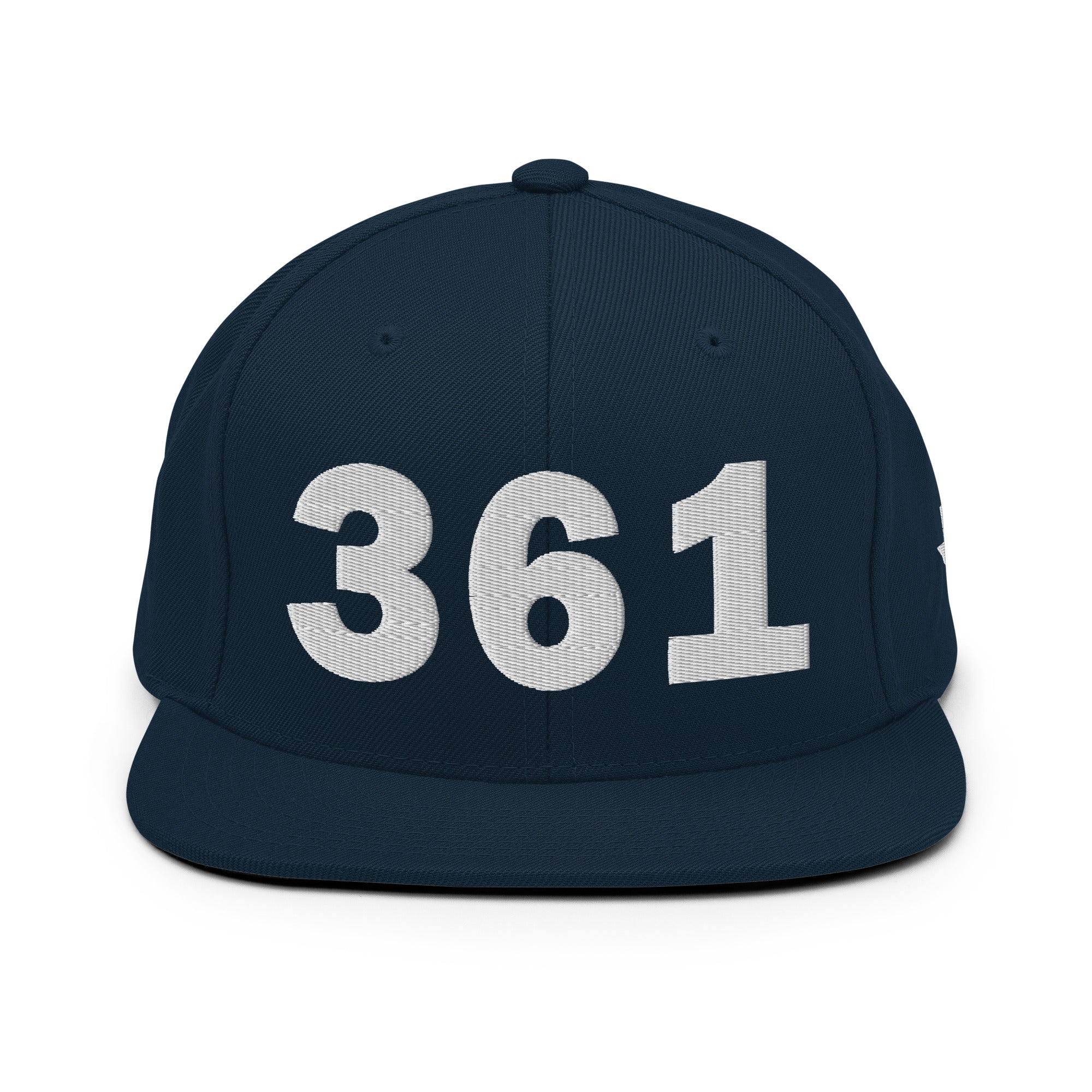 361 Area Code Snapback Hat