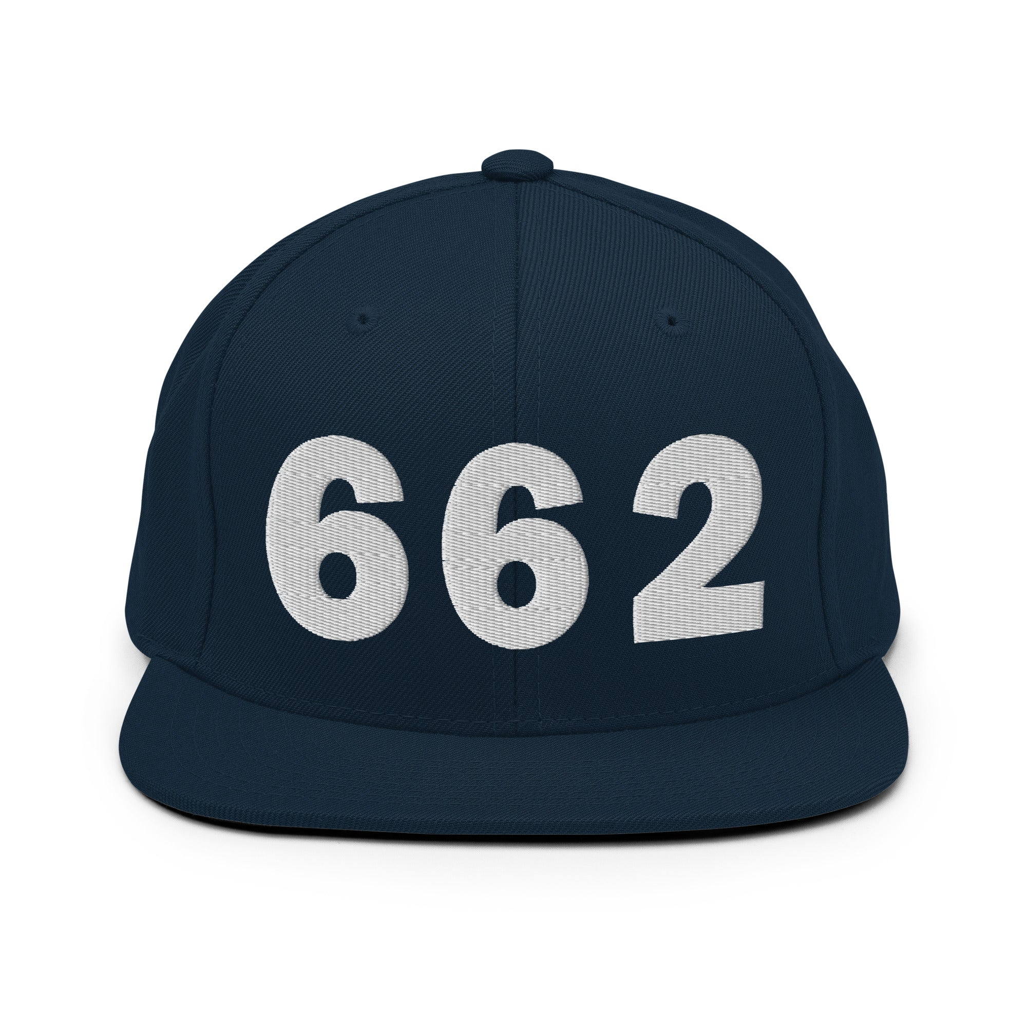 662 Area Code Snapback Hat