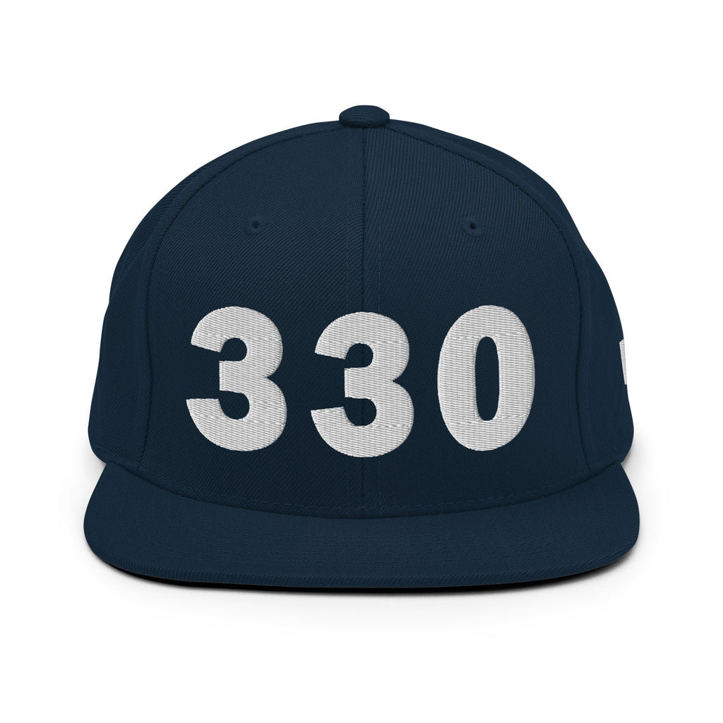 330 Area Code Snapback Hat