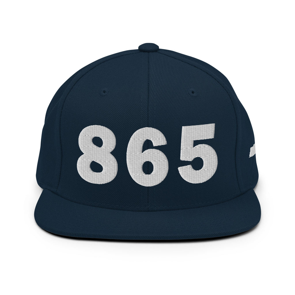 865 Area Code Snapback Hat
