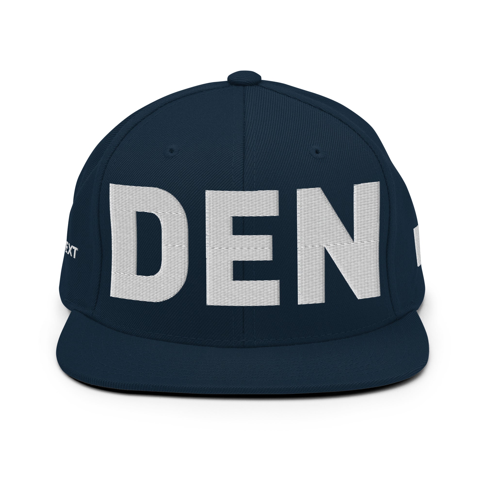DEN Denver Colorado Snapback Hat
