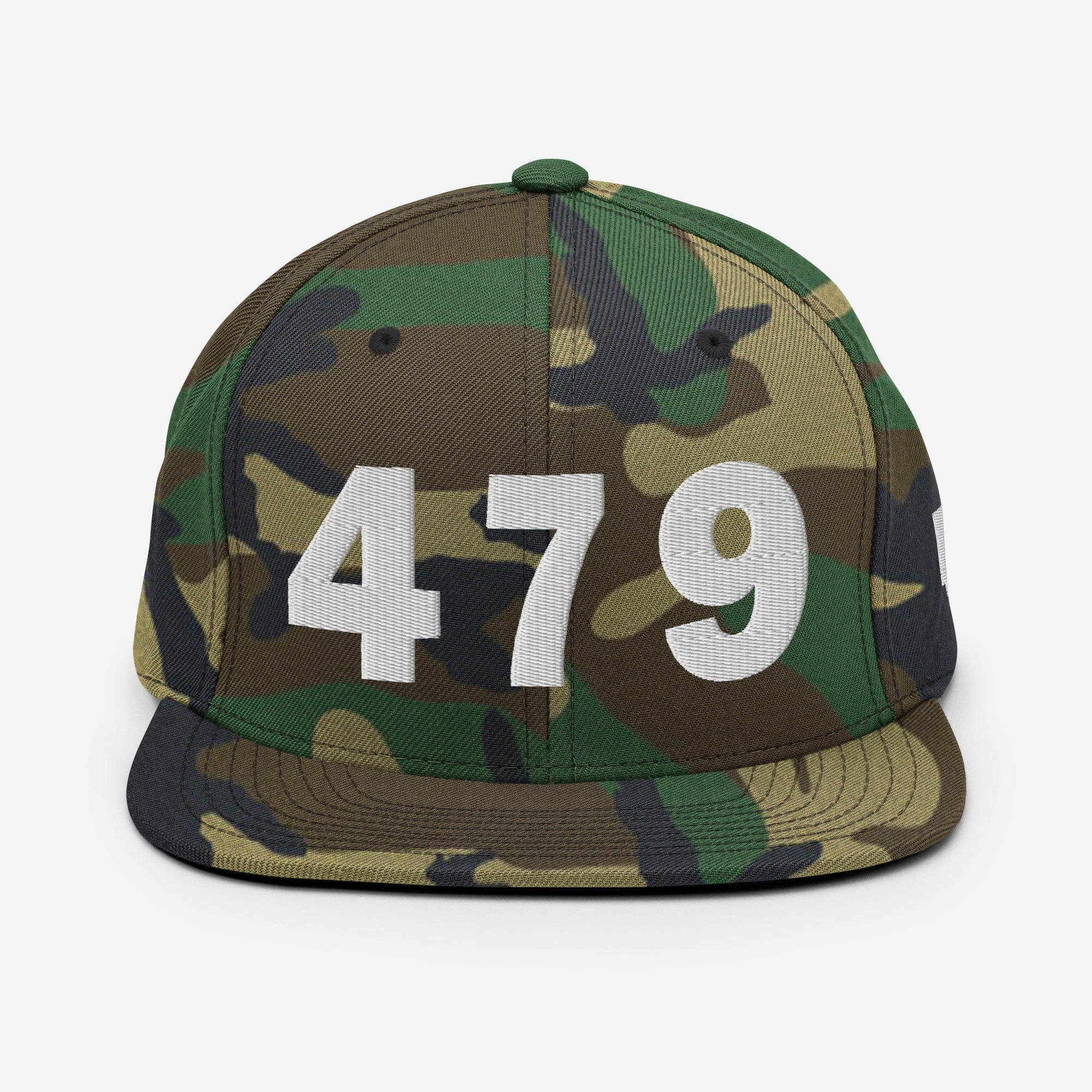479 Area Code Snapback Hat