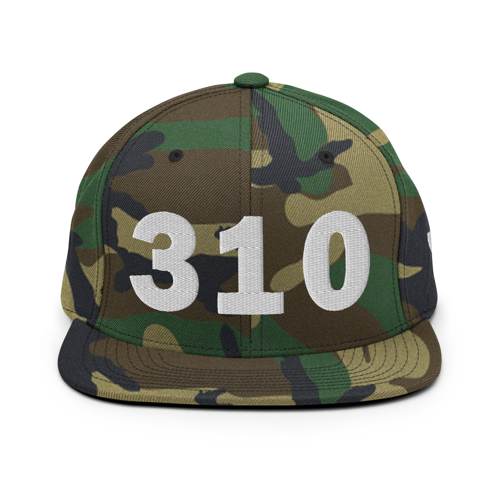 310 Area Code Snapback Hat