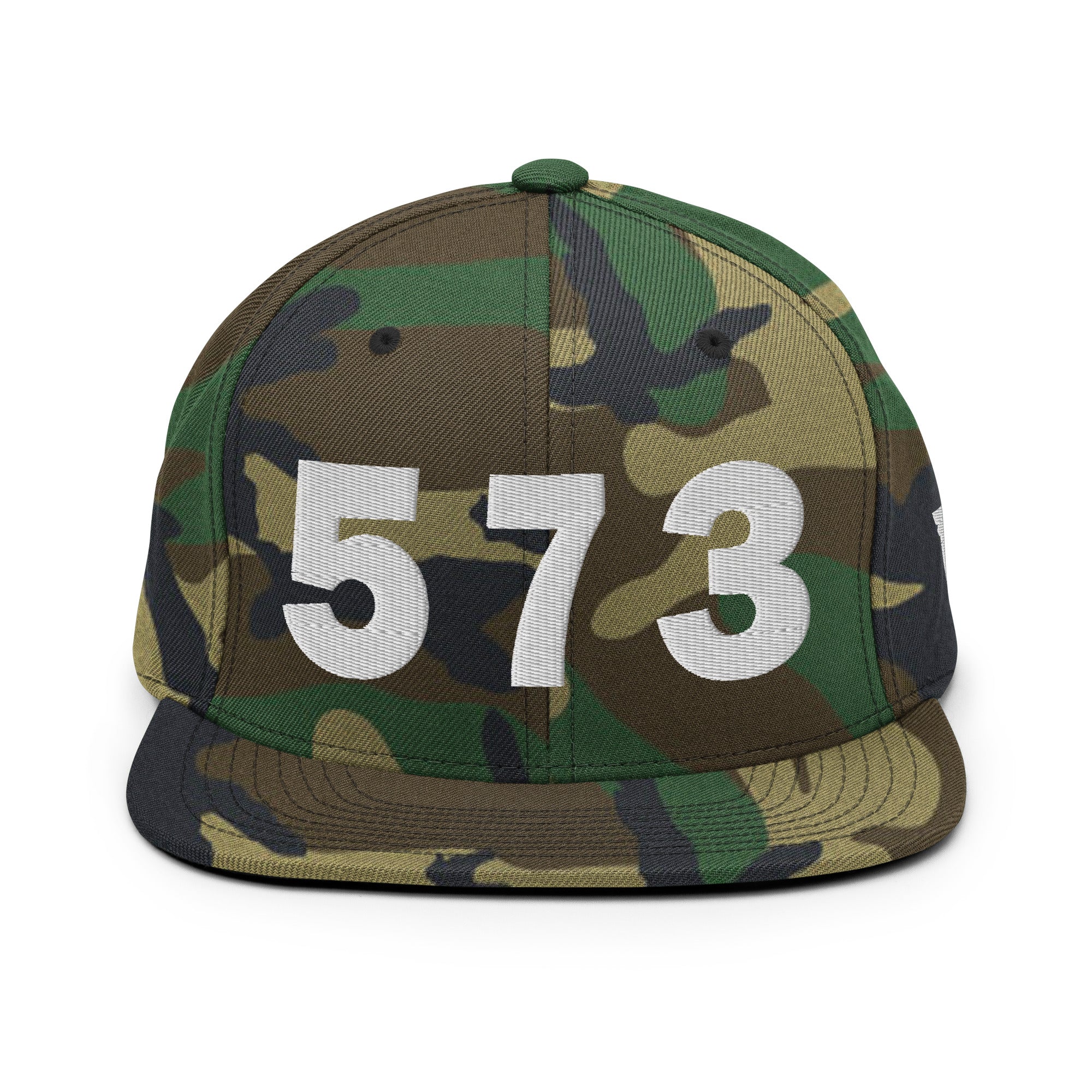 573 Area Code Snapback Hat